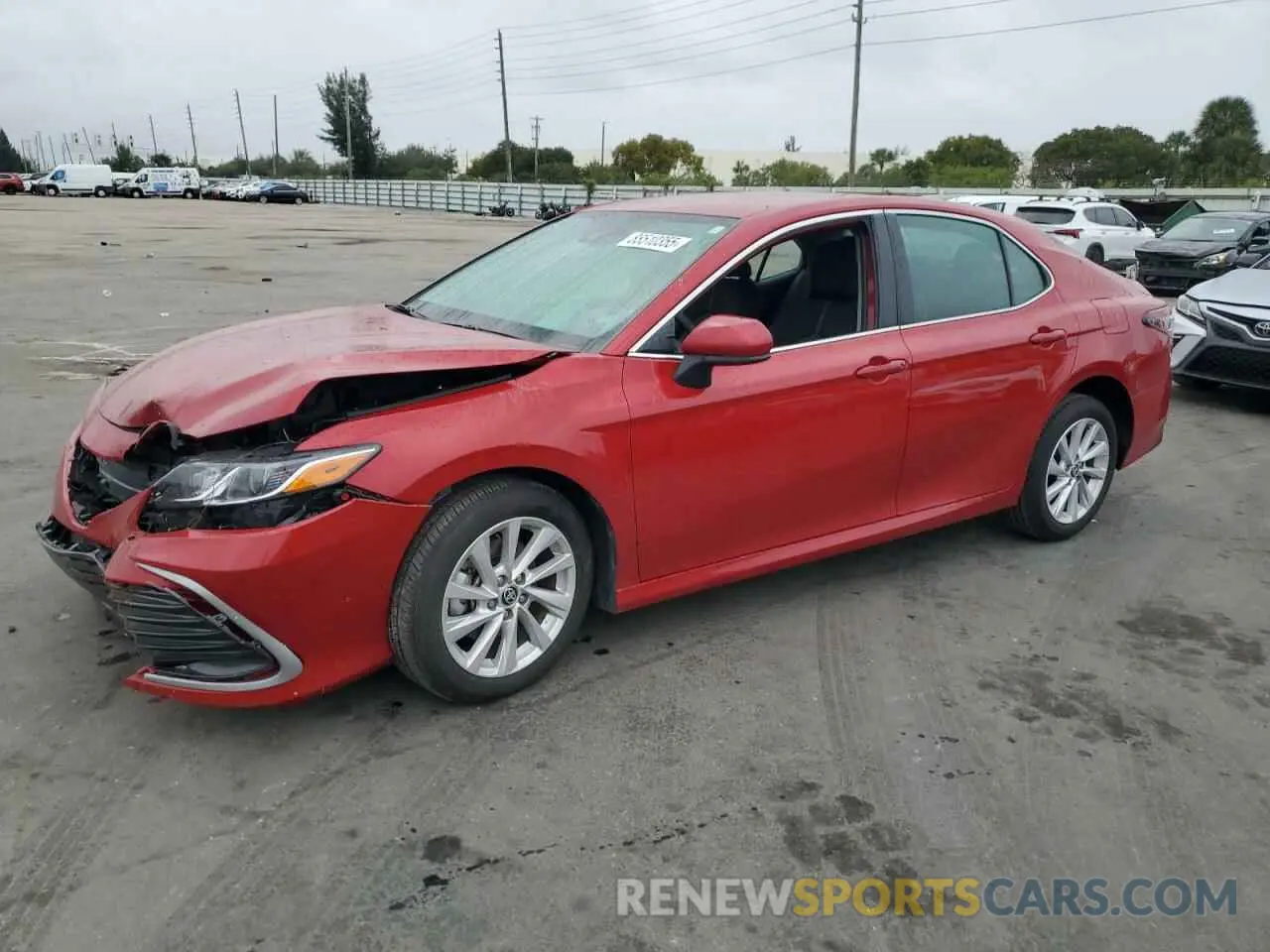 1 Photograph of a damaged car 4T1C11AK2RU195570 TOYOTA CAMRY 2024