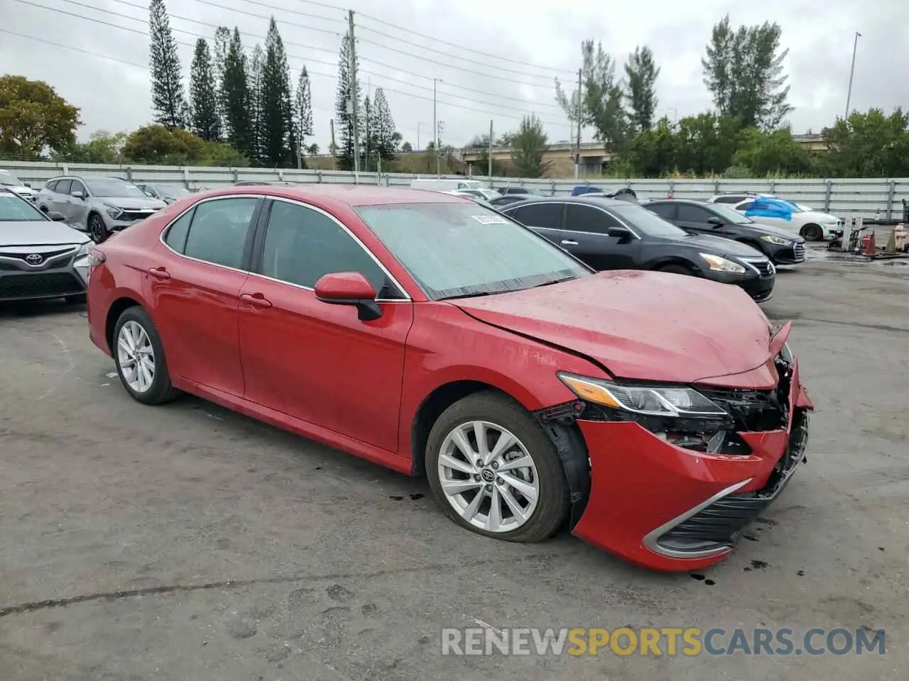 4 Photograph of a damaged car 4T1C11AK2RU195570 TOYOTA CAMRY 2024