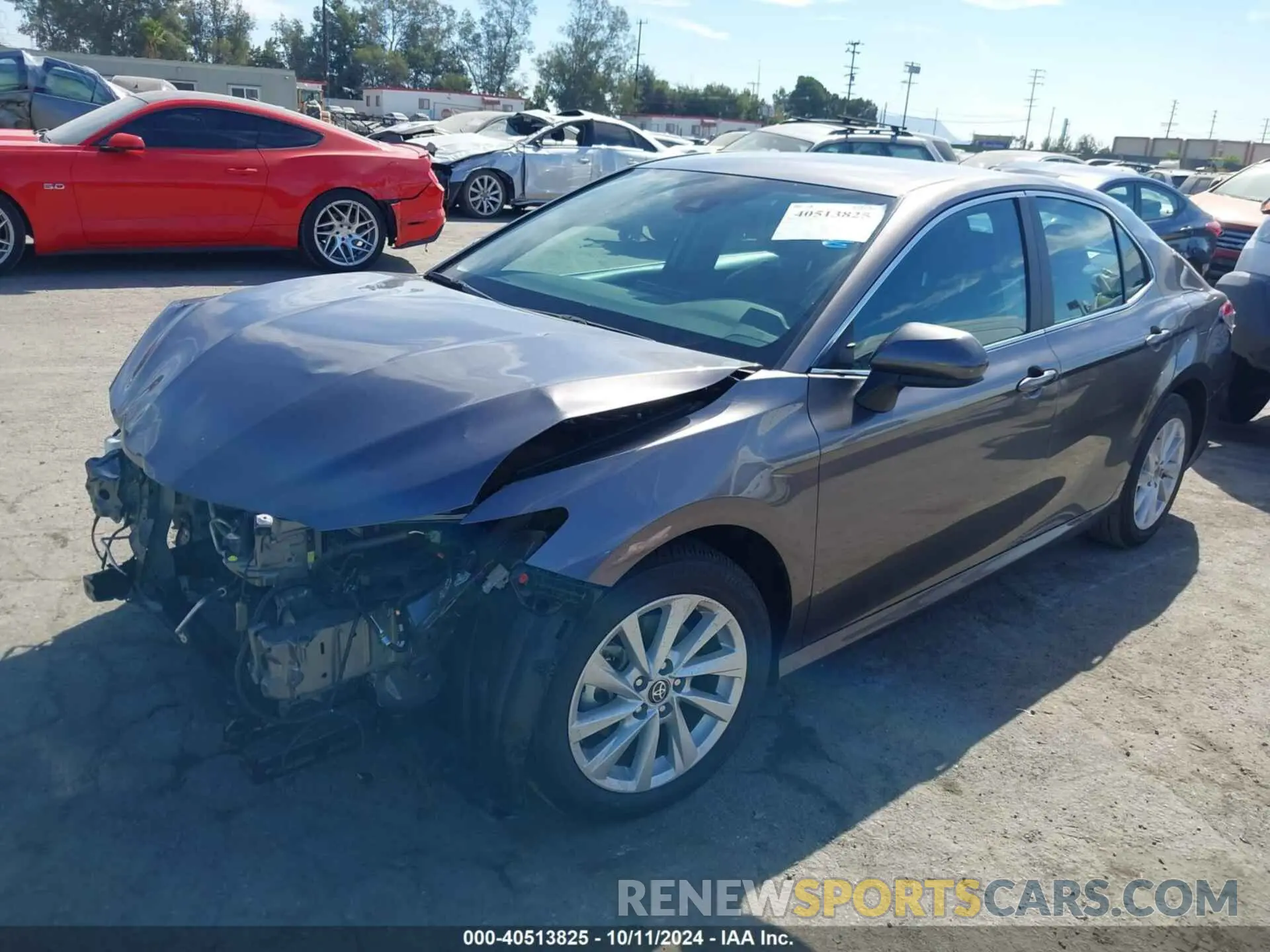 2 Photograph of a damaged car 4T1C11AK2RU204588 TOYOTA CAMRY 2024