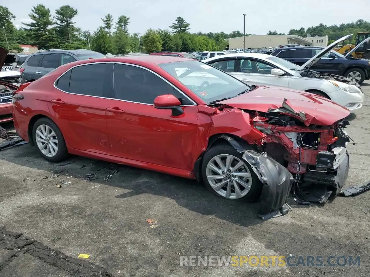 4 Photograph of a damaged car 4T1C11AK2RU230169 TOYOTA CAMRY 2024