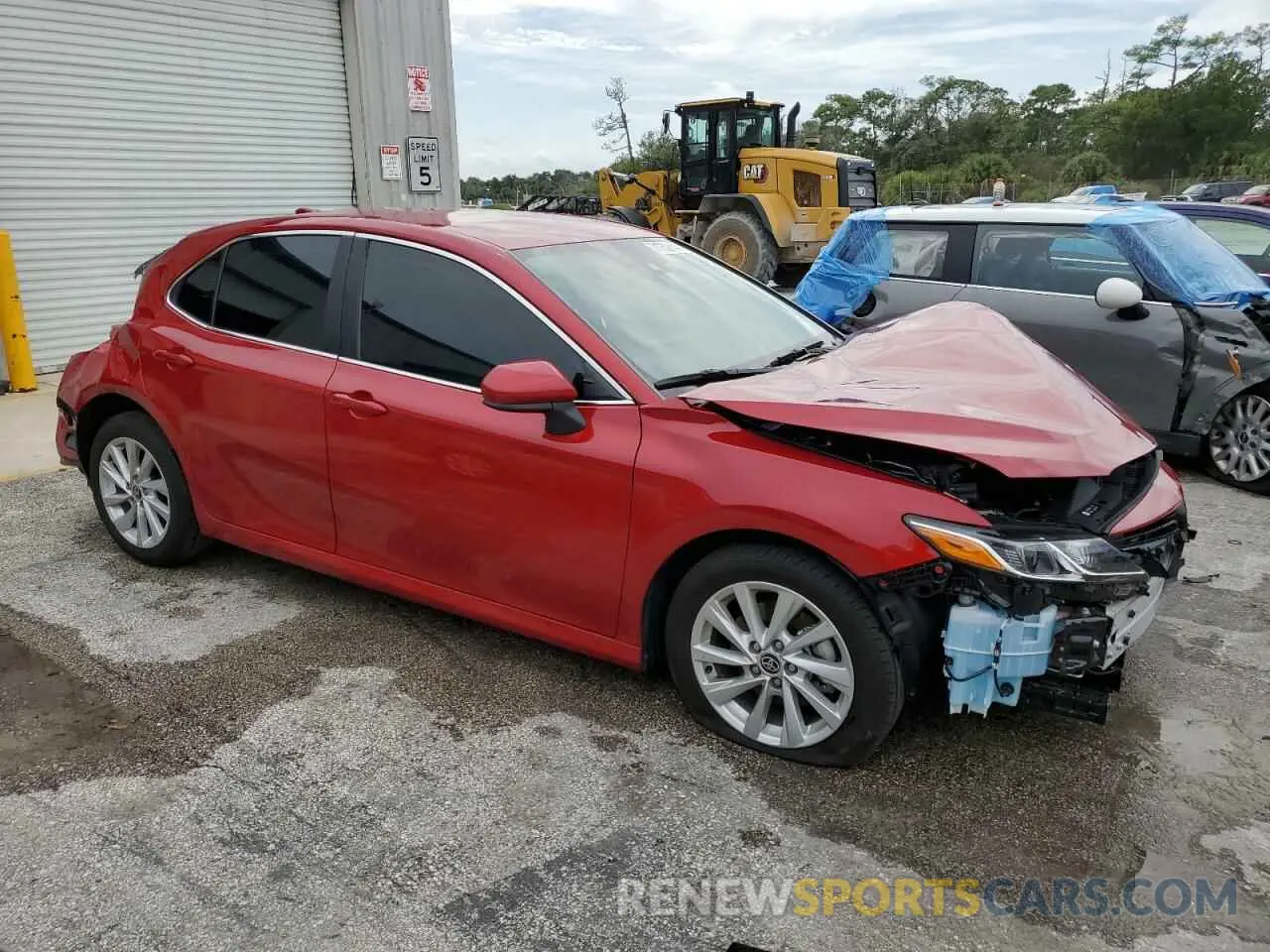 4 Photograph of a damaged car 4T1C11AK2RU253127 TOYOTA CAMRY 2024