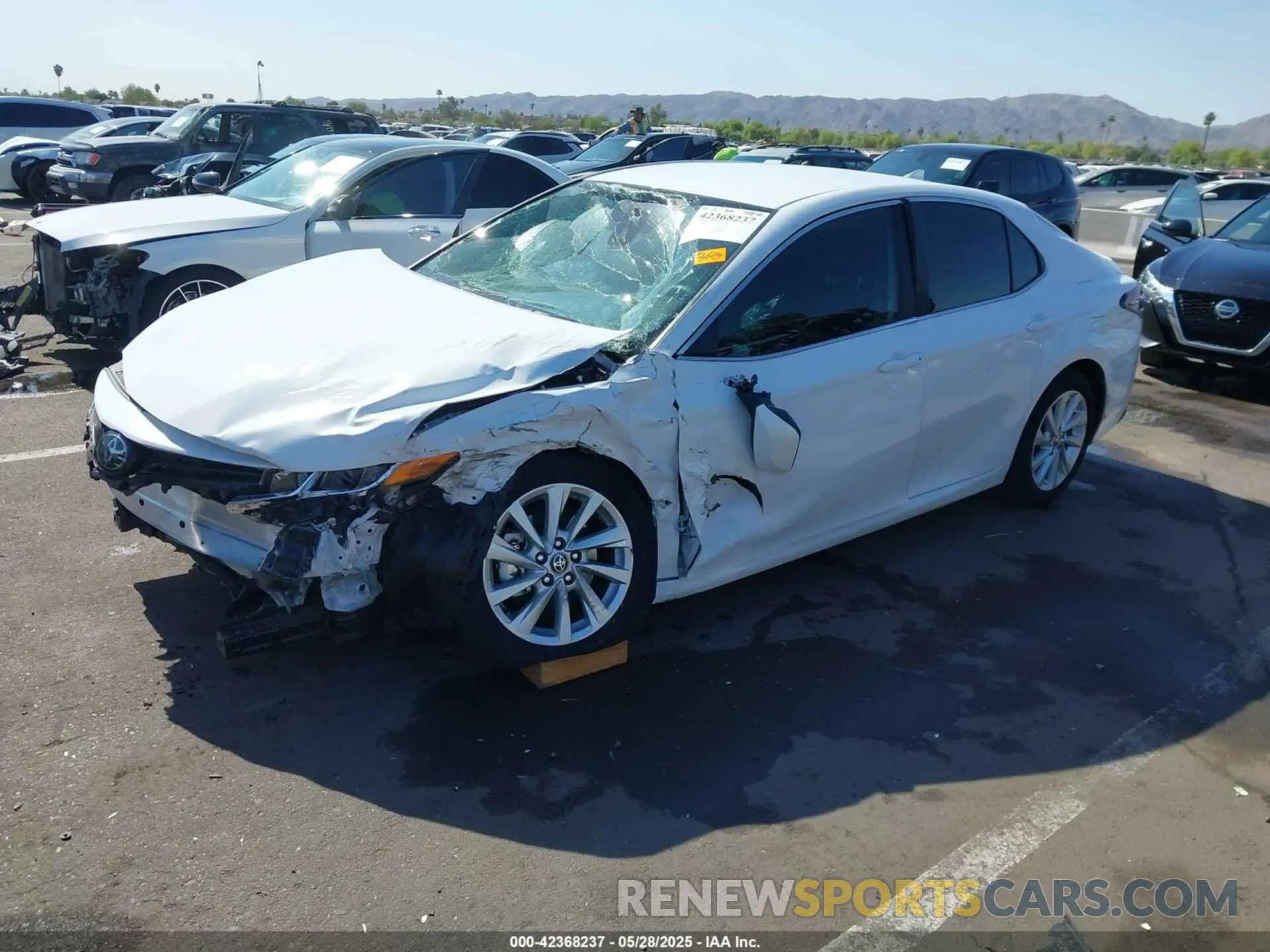 2 Photograph of a damaged car 4T1C11AK2RU860306 TOYOTA CAMRY 2024