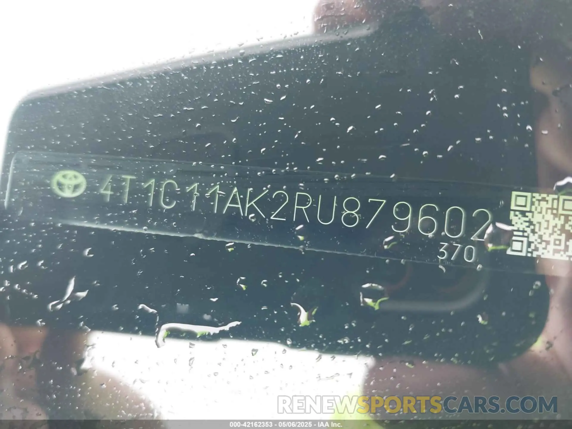 9 Photograph of a damaged car 4T1C11AK2RU879602 TOYOTA CAMRY 2024