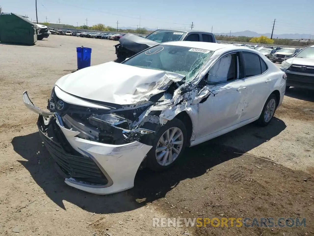 1 Photograph of a damaged car 4T1C11AK3RU202672 TOYOTA CAMRY 2024