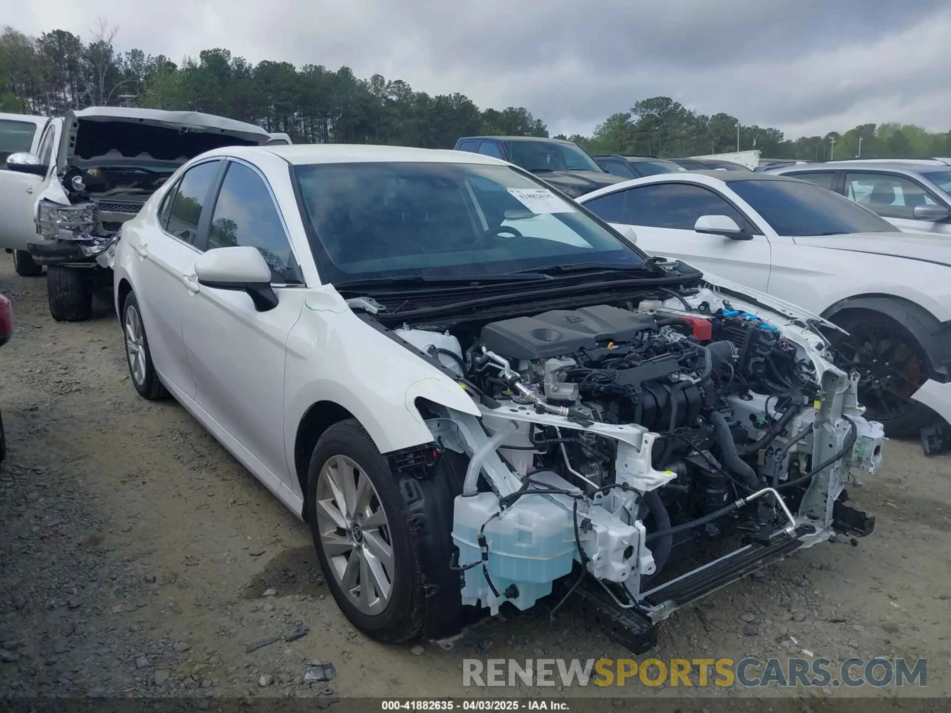 1 Photograph of a damaged car 4T1C11AK3RU203921 TOYOTA CAMRY 2024