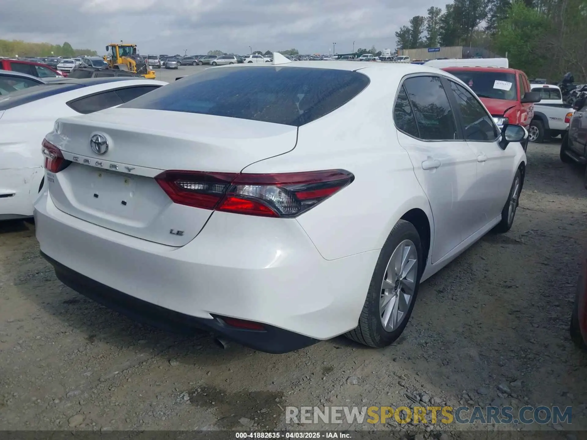 4 Photograph of a damaged car 4T1C11AK3RU203921 TOYOTA CAMRY 2024