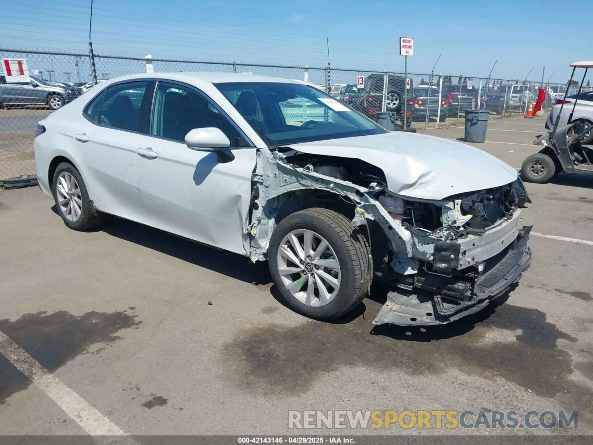 1 Photograph of a damaged car 4T1C11AK3RU214854 TOYOTA CAMRY 2024