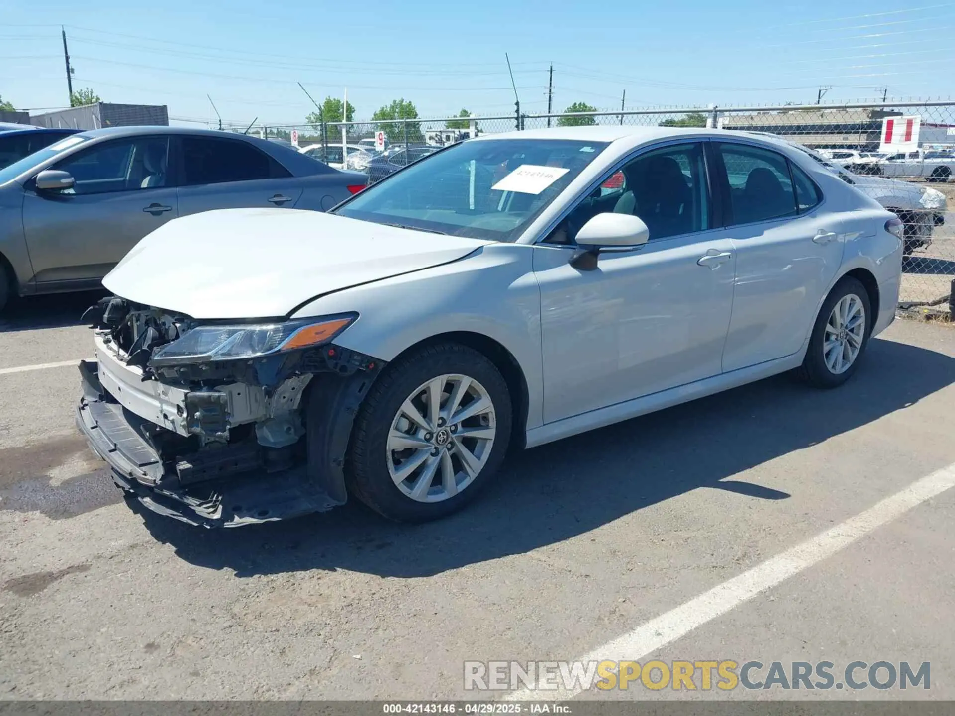 2 Photograph of a damaged car 4T1C11AK3RU214854 TOYOTA CAMRY 2024