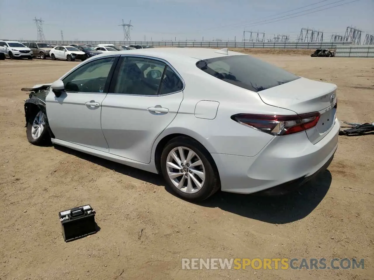 2 Photograph of a damaged car 4T1C11AK3RU236367 TOYOTA CAMRY 2024