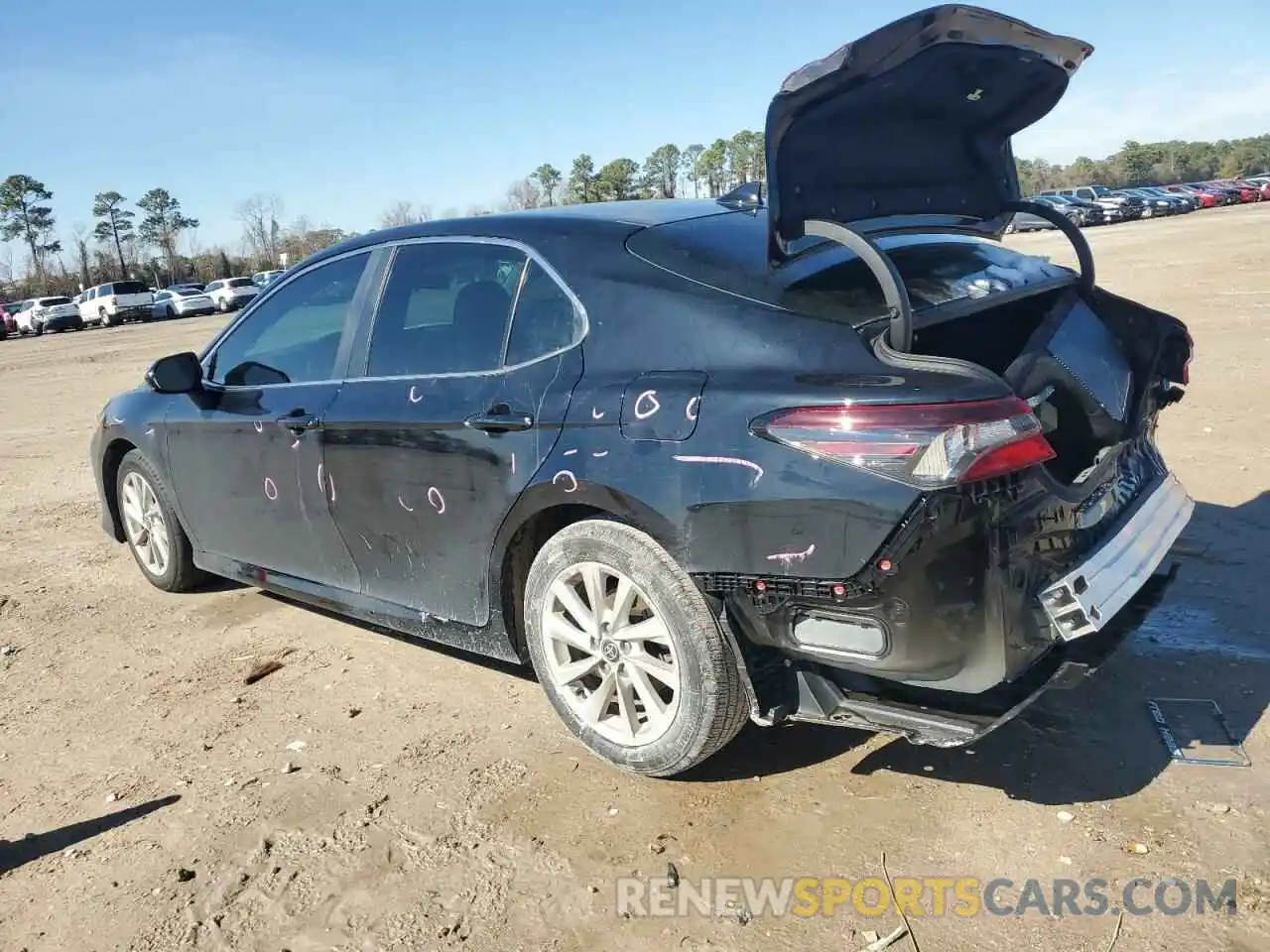 2 Photograph of a damaged car 4T1C11AK3RU254187 TOYOTA CAMRY 2024