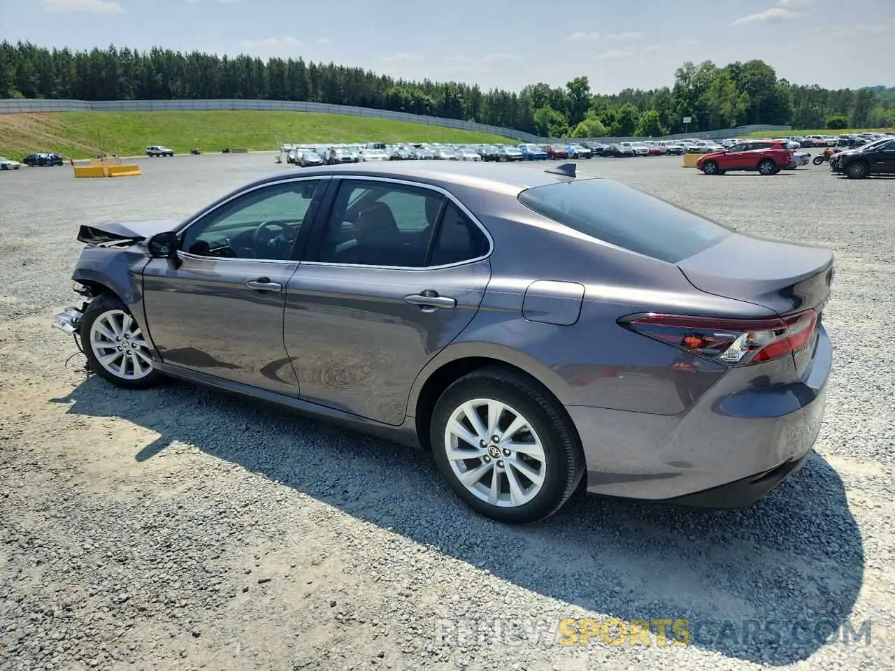 2 Photograph of a damaged car 4T1C11AK3RU867314 TOYOTA CAMRY 2024