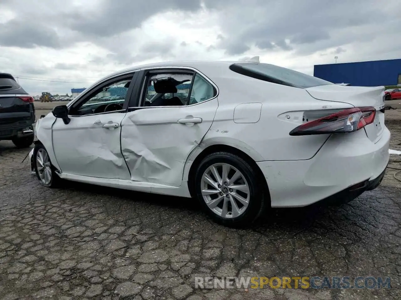 2 Photograph of a damaged car 4T1C11AK3RU885974 TOYOTA CAMRY 2024