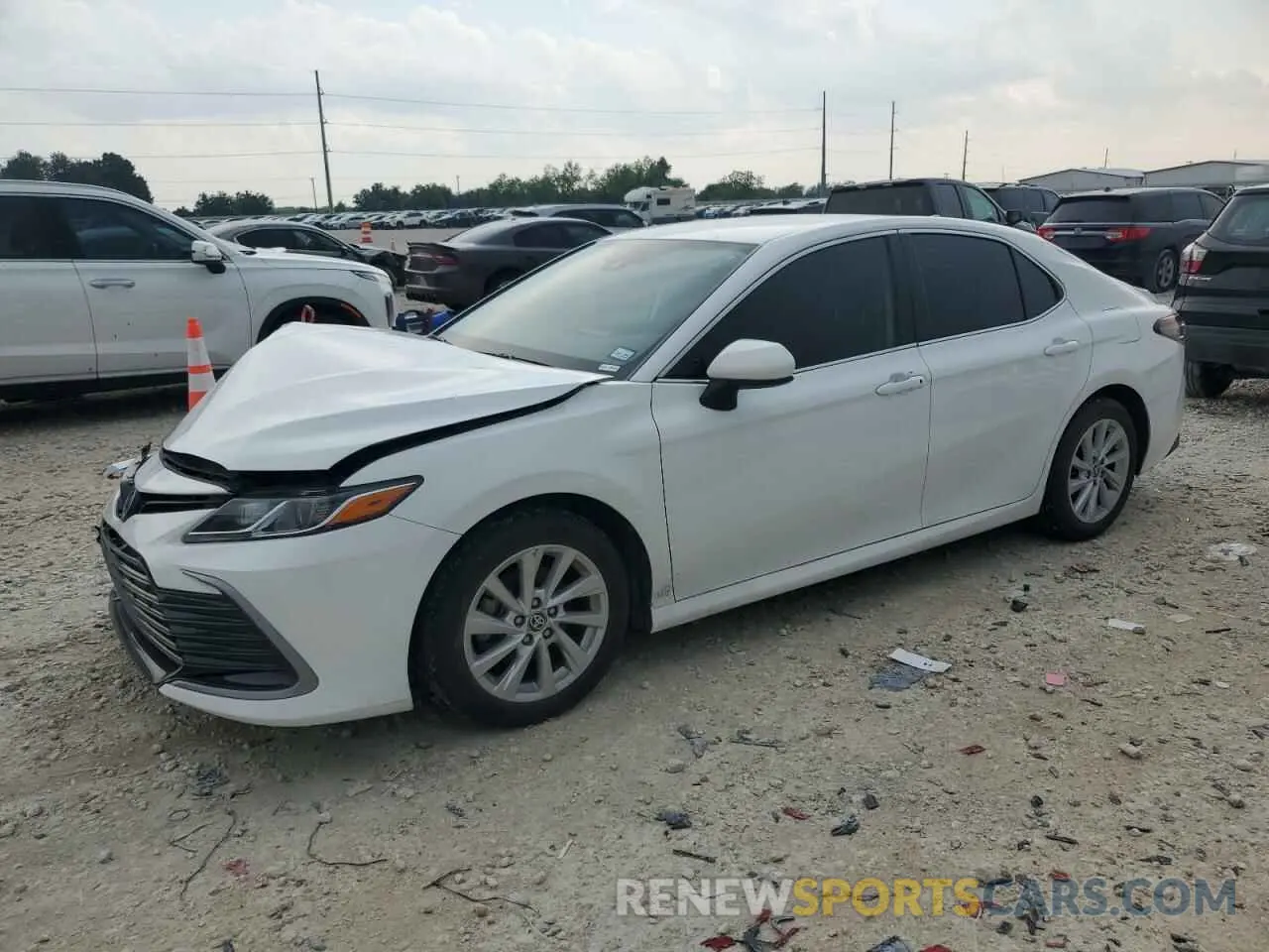 1 Photograph of a damaged car 4T1C11AK4RU842700 TOYOTA CAMRY 2024