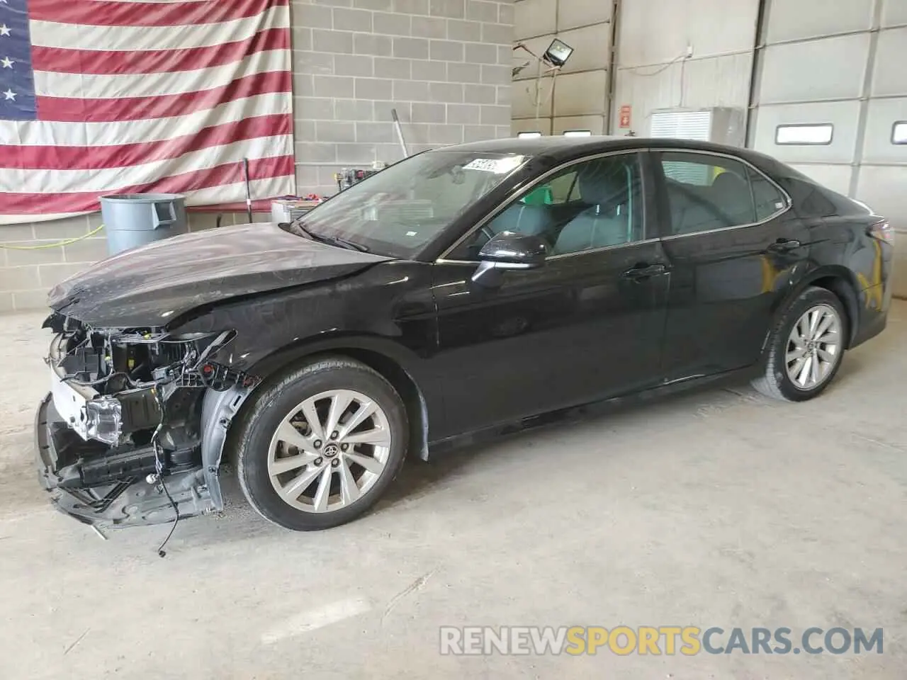 1 Photograph of a damaged car 4T1C11AK4RU858055 TOYOTA CAMRY 2024