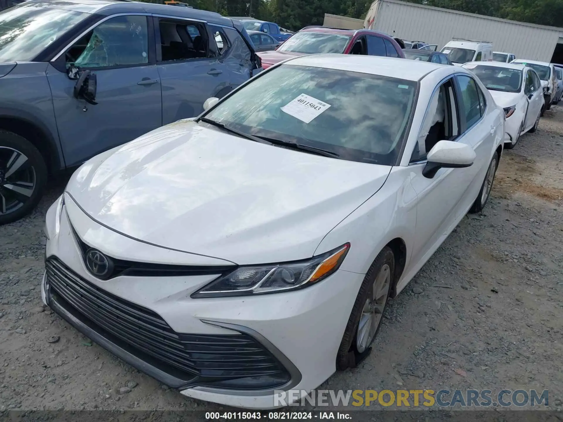 2 Photograph of a damaged car 4T1C11AK4RU868553 TOYOTA CAMRY 2024