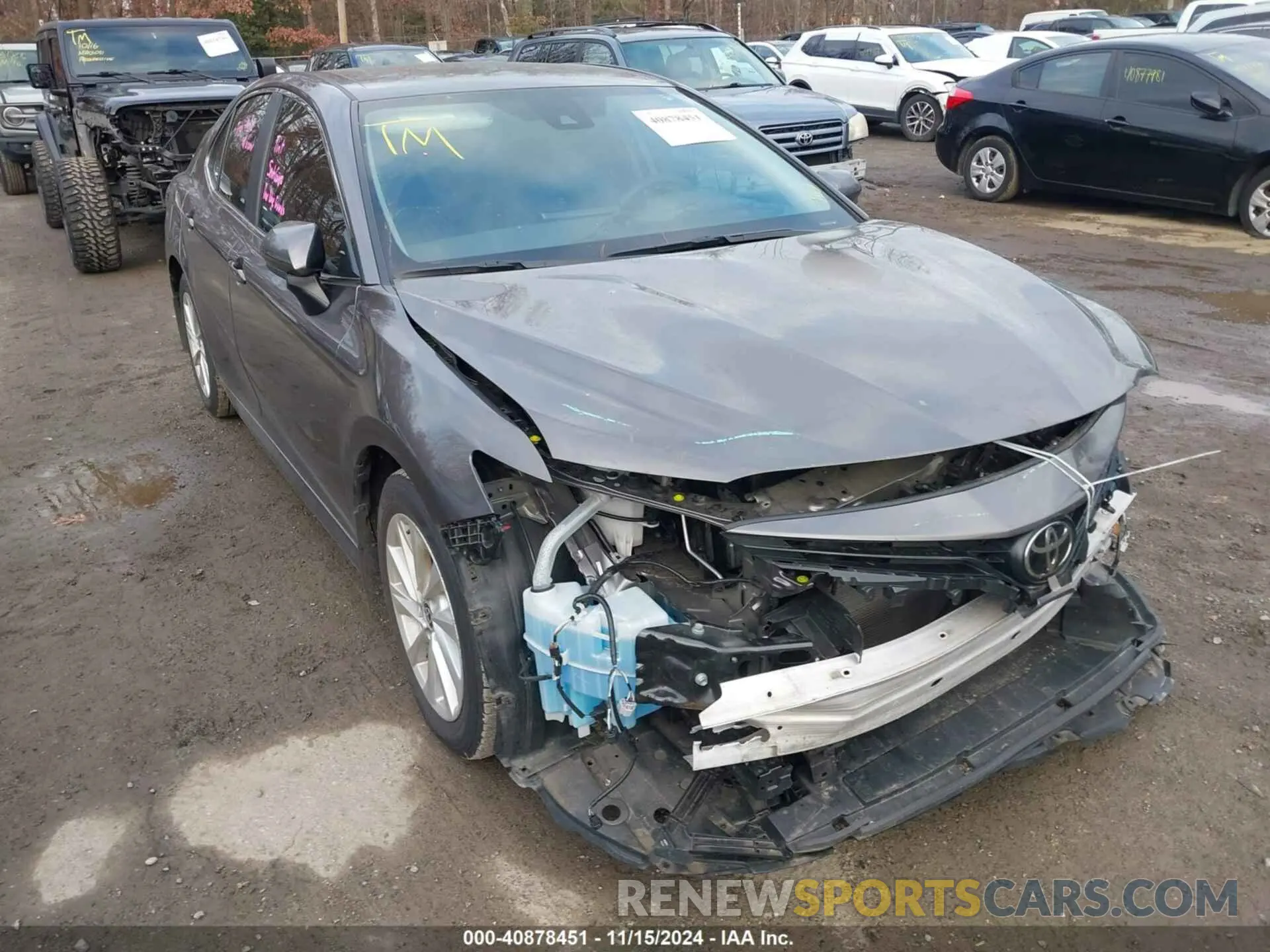 1 Photograph of a damaged car 4T1C11AK5RU846321 TOYOTA CAMRY 2024