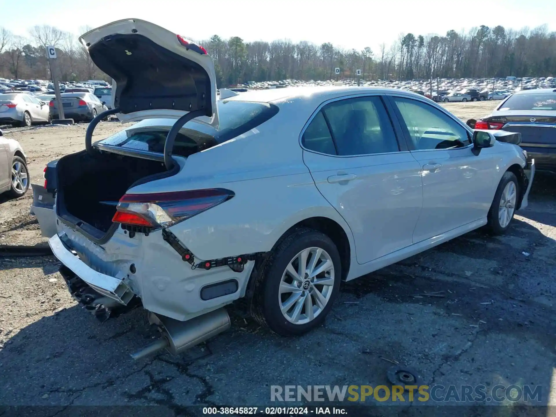 4 Photograph of a damaged car 4T1C11AK6RU190453 TOYOTA CAMRY 2024