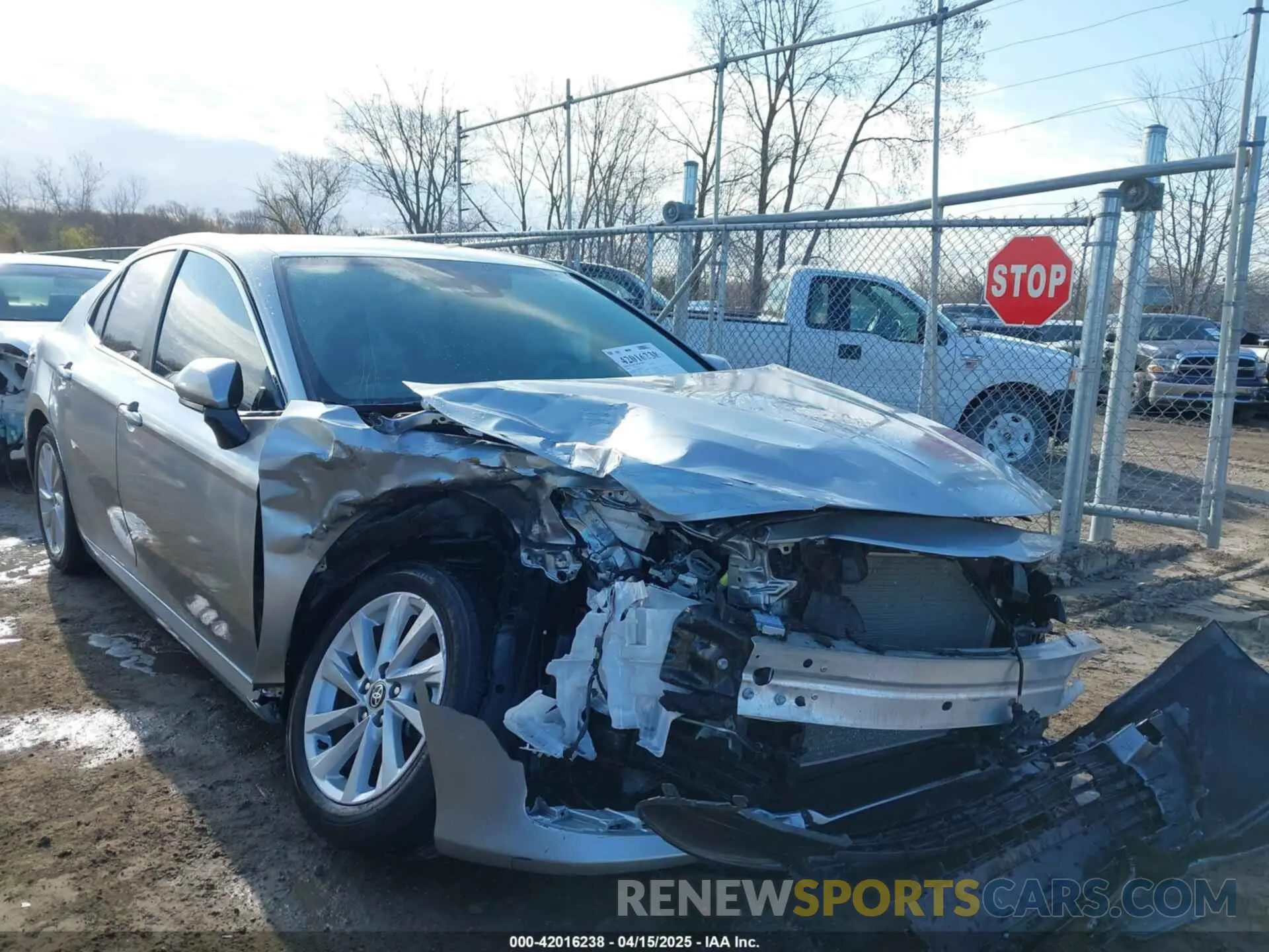1 Photograph of a damaged car 4T1C11AK6RU848398 TOYOTA CAMRY 2024