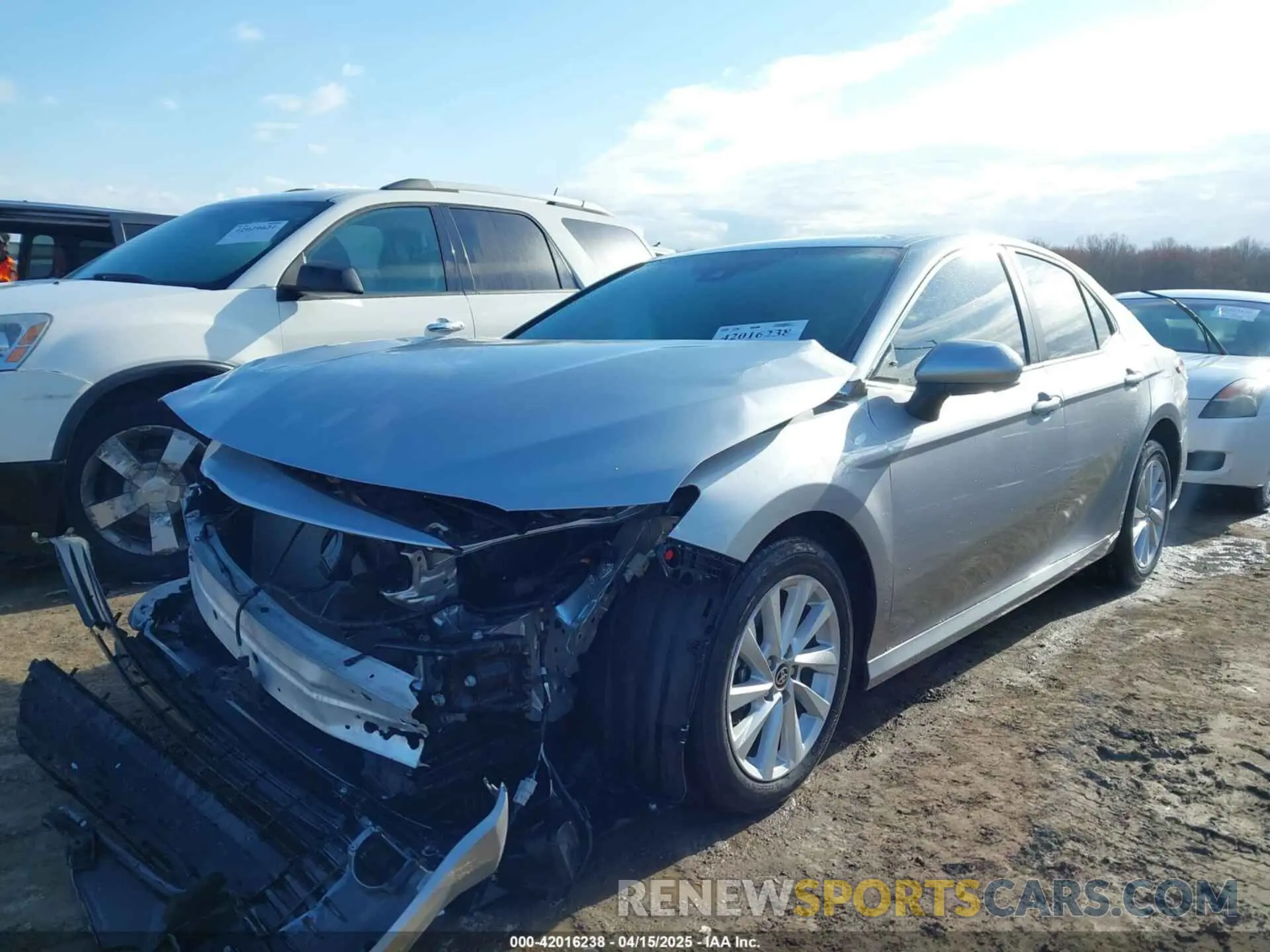 2 Photograph of a damaged car 4T1C11AK6RU848398 TOYOTA CAMRY 2024