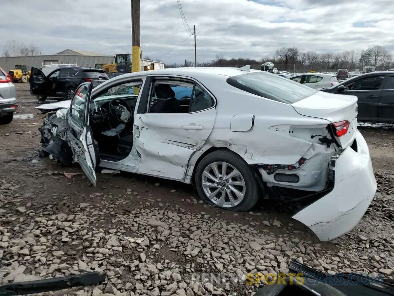 2 Photograph of a damaged car 4T1C11AK6RU863502 TOYOTA CAMRY 2024