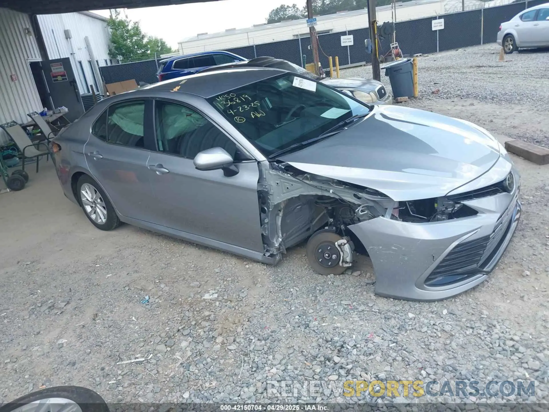 1 Photograph of a damaged car 4T1C11AK6RU874600 TOYOTA CAMRY 2024