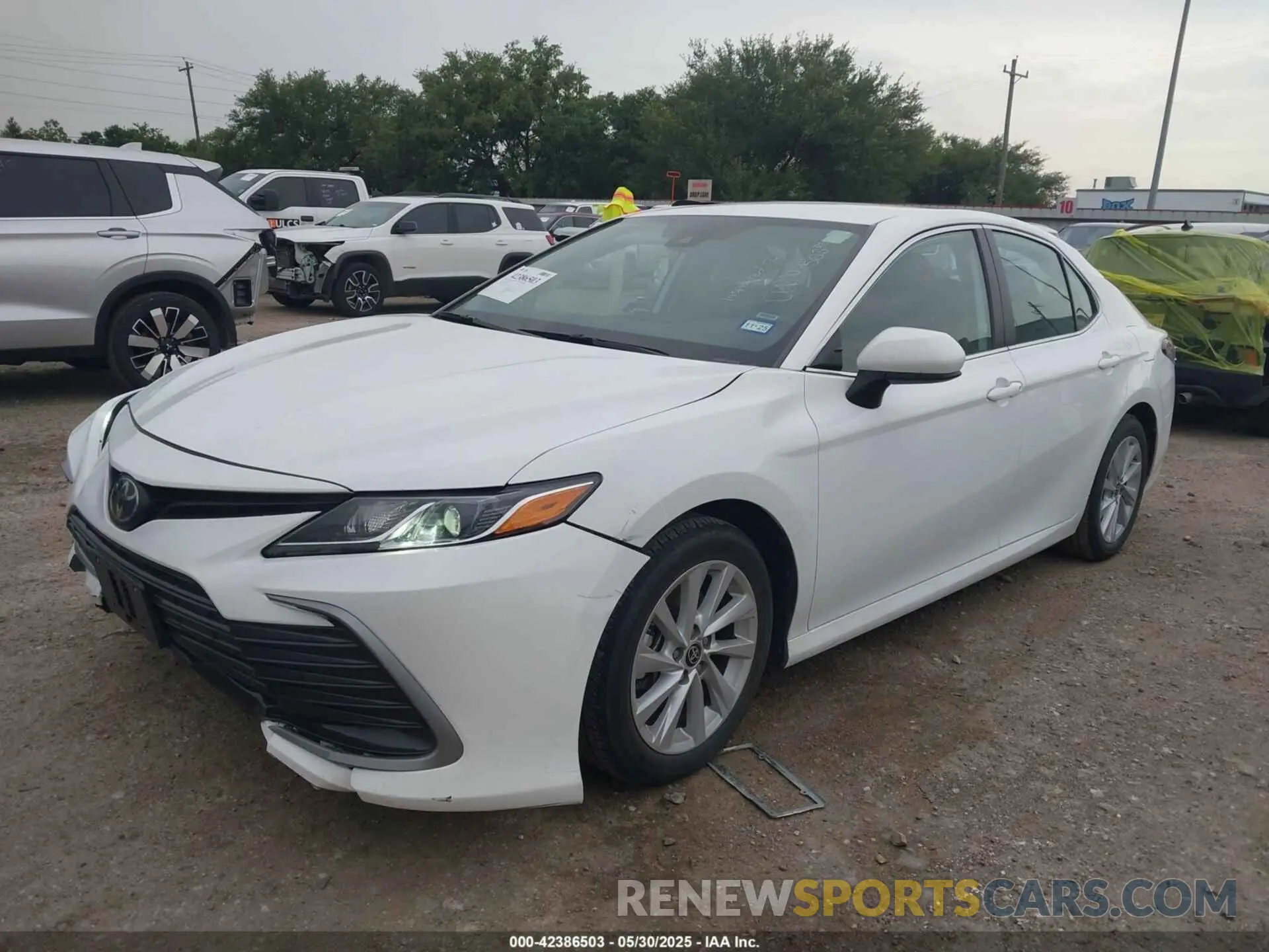 2 Photograph of a damaged car 4T1C11AK6RU884401 TOYOTA CAMRY 2024