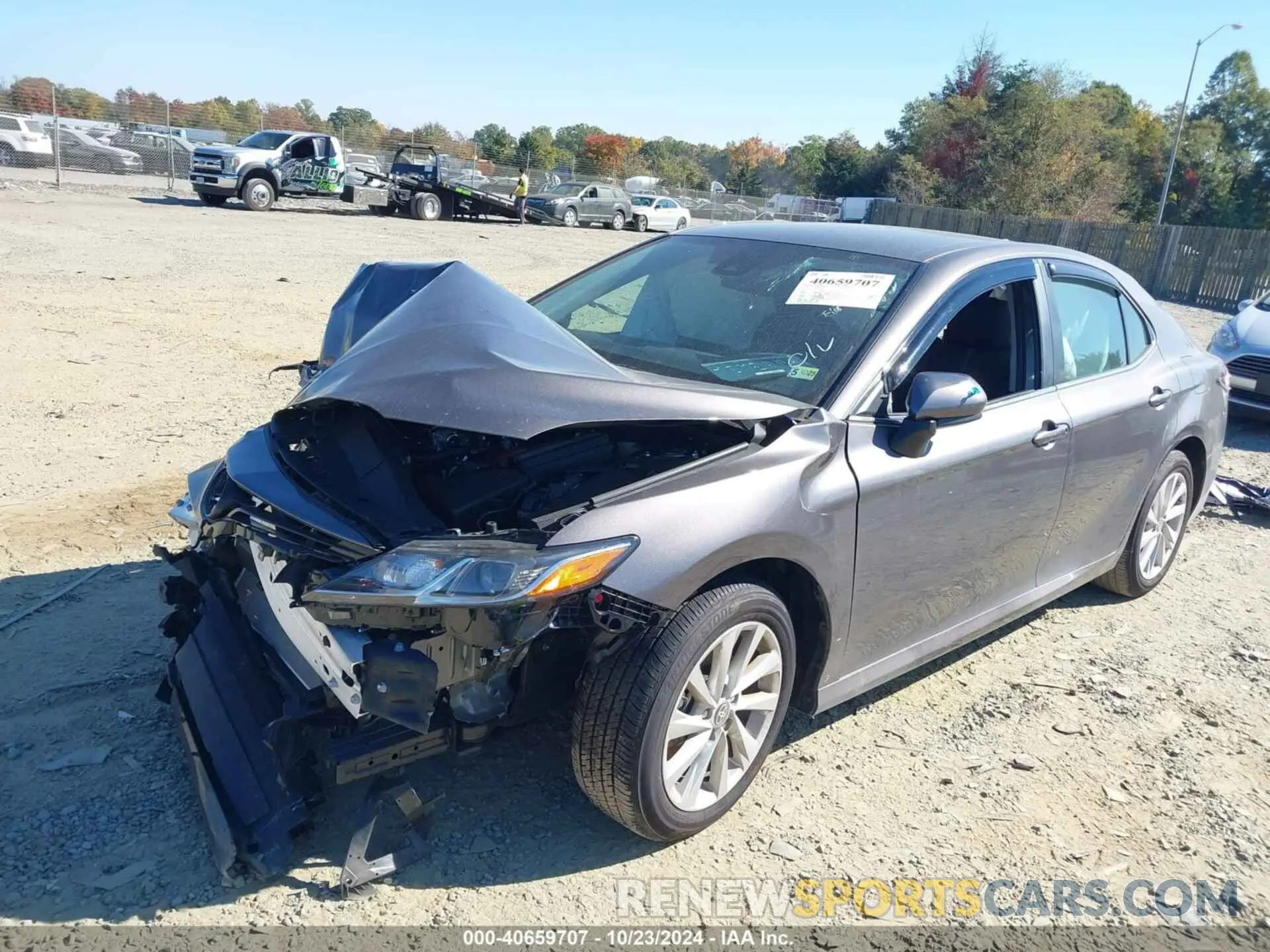 2 Photograph of a damaged car 4T1C11AK6RU908499 TOYOTA CAMRY 2024