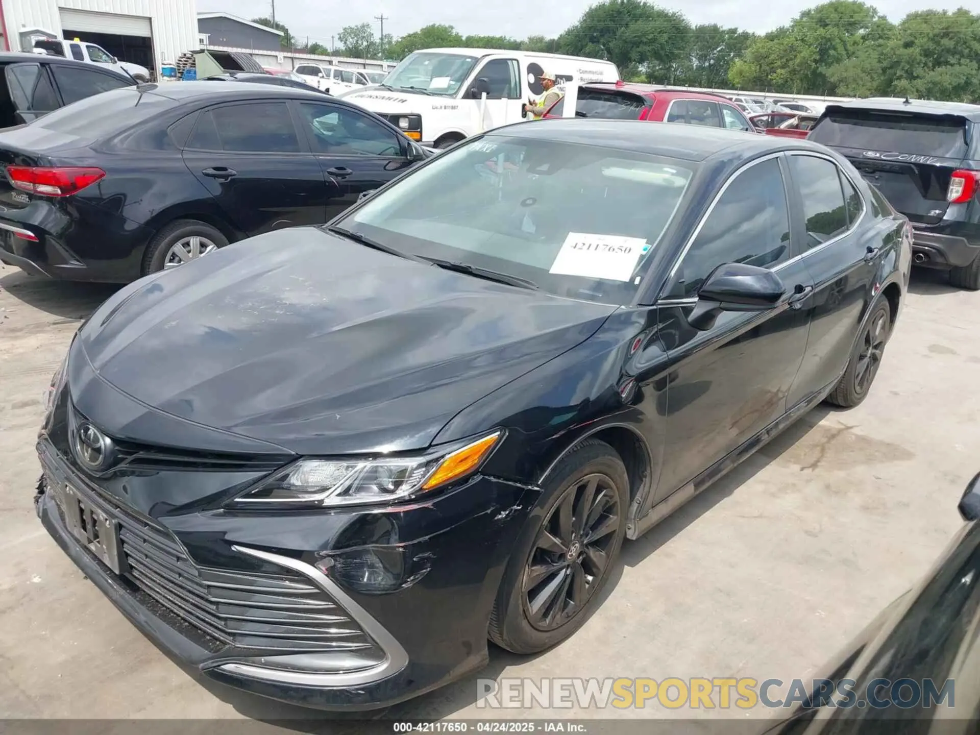 2 Photograph of a damaged car 4T1C11AK7RU196178 TOYOTA CAMRY 2024