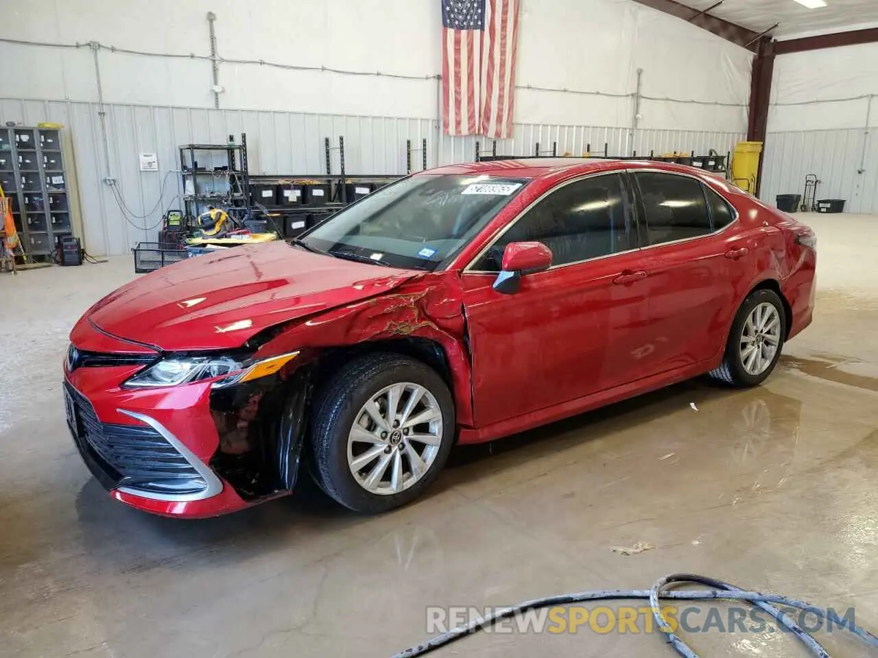 1 Photograph of a damaged car 4T1C11AK7RU257061 TOYOTA CAMRY 2024