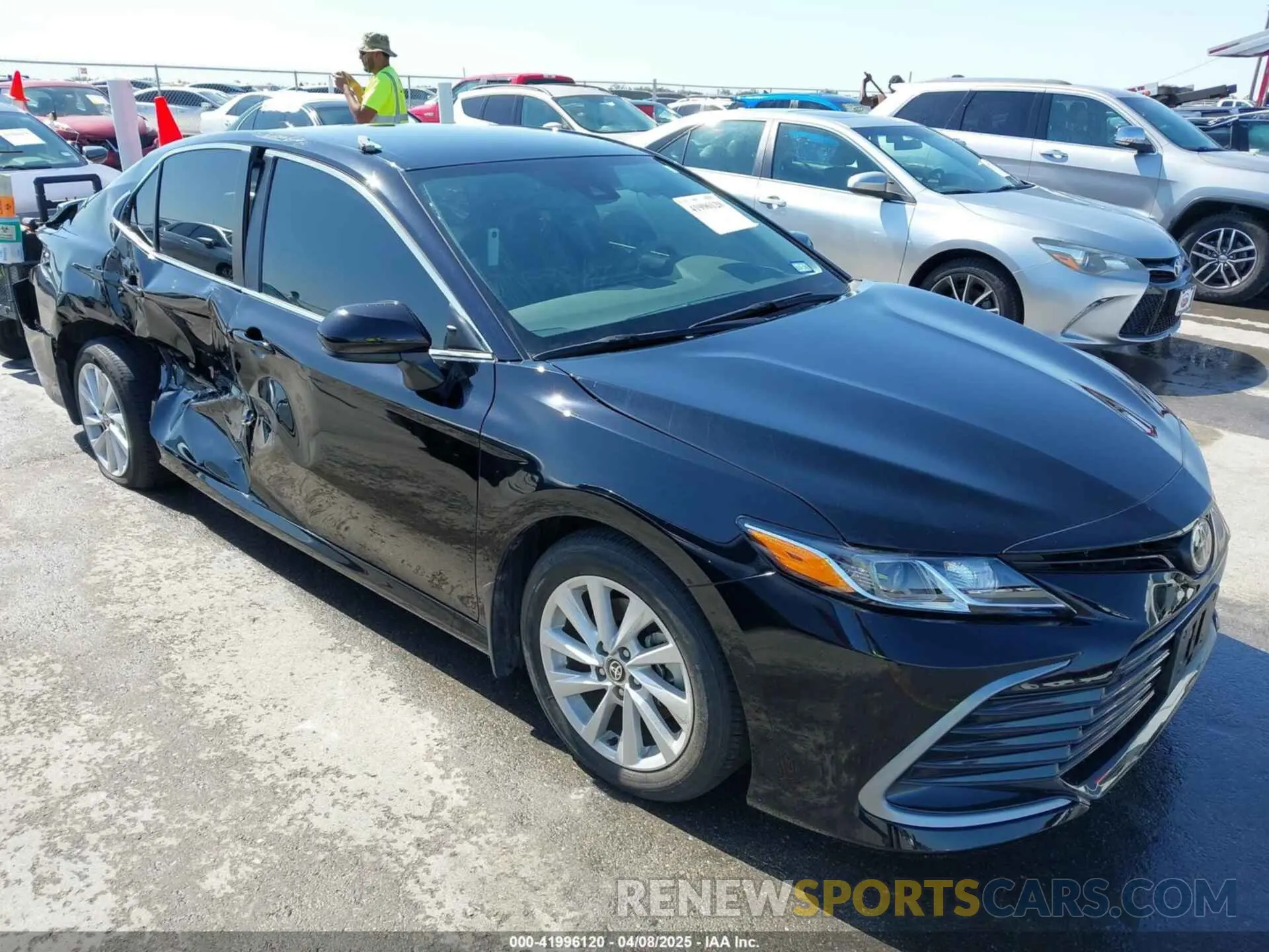 1 Photograph of a damaged car 4T1C11AK8RU897005 TOYOTA CAMRY 2024