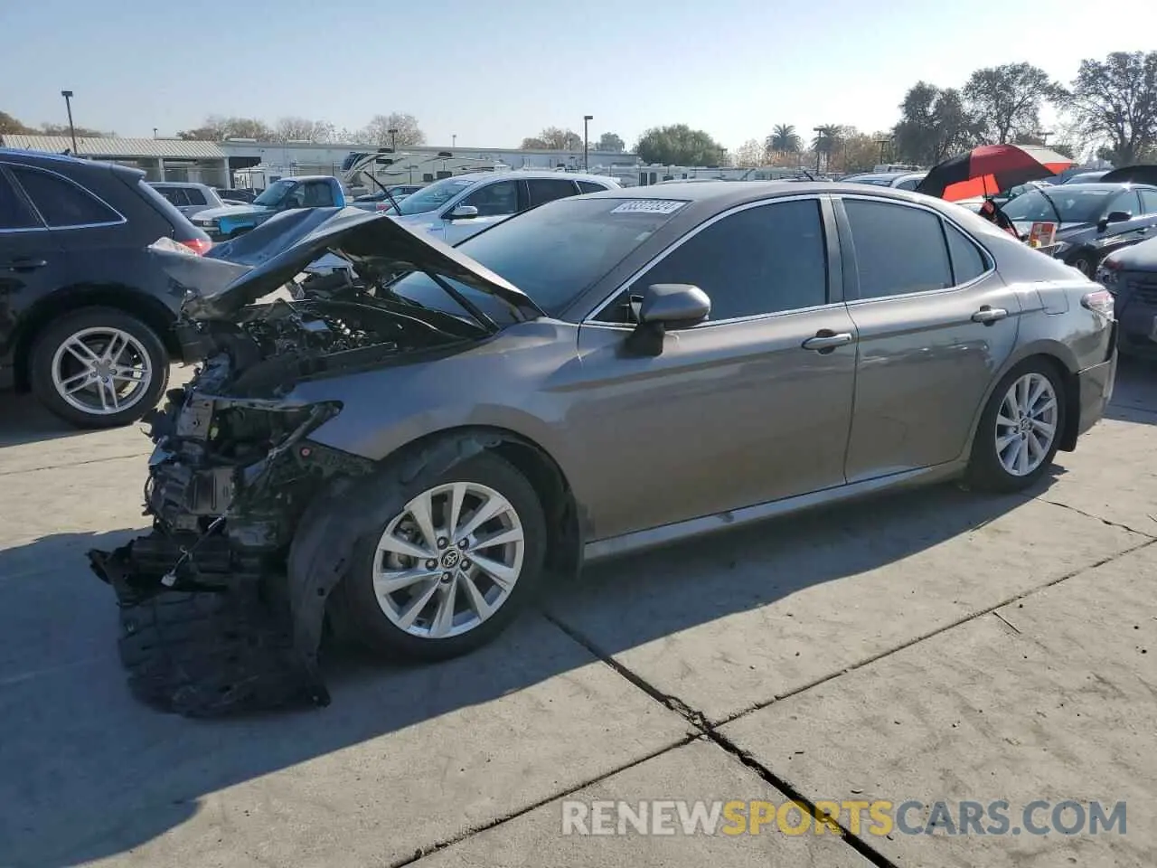 1 Photograph of a damaged car 4T1C11AK8RU913753 TOYOTA CAMRY 2024