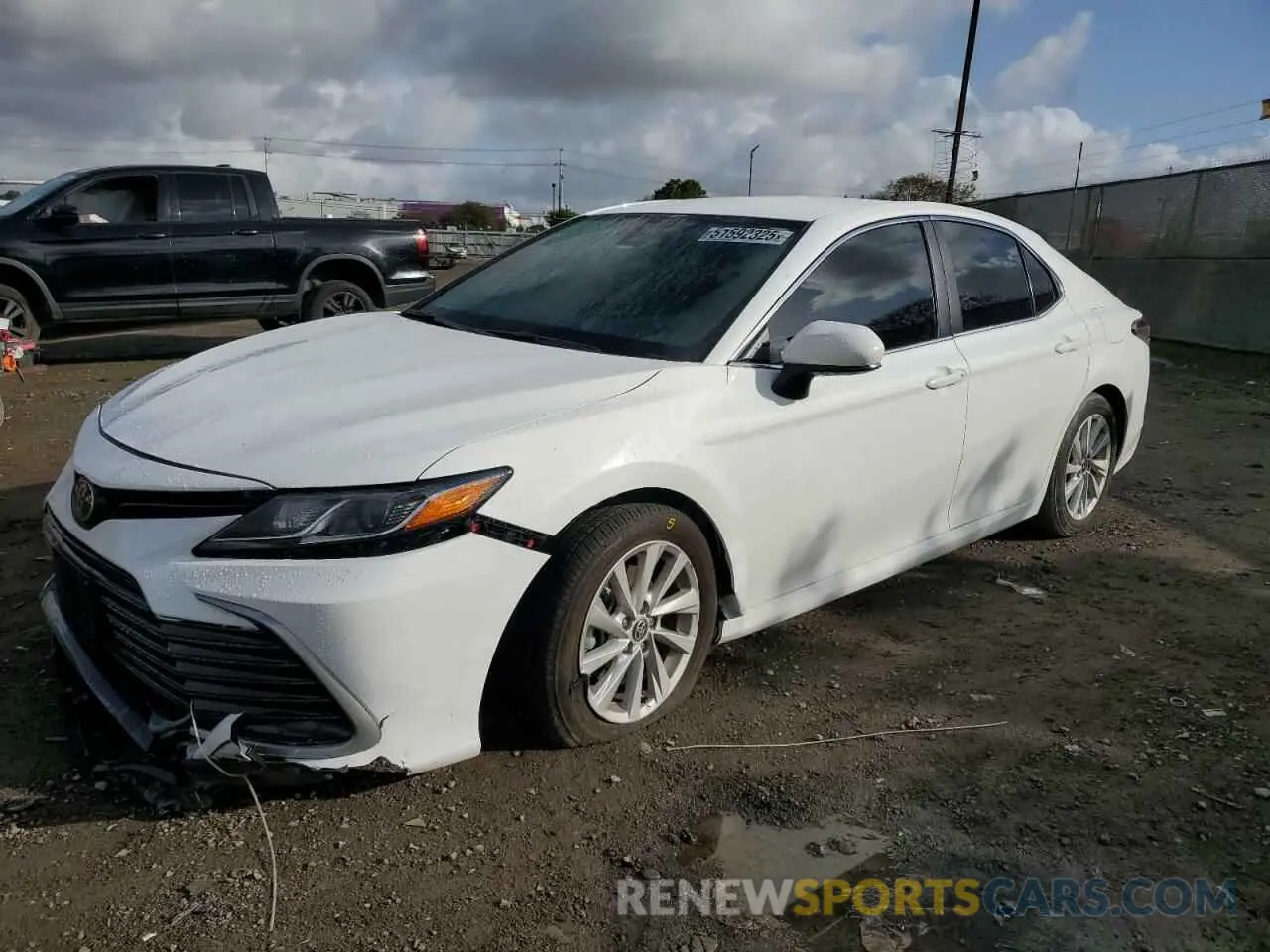 1 Photograph of a damaged car 4T1C11AK9RU256526 TOYOTA CAMRY 2024