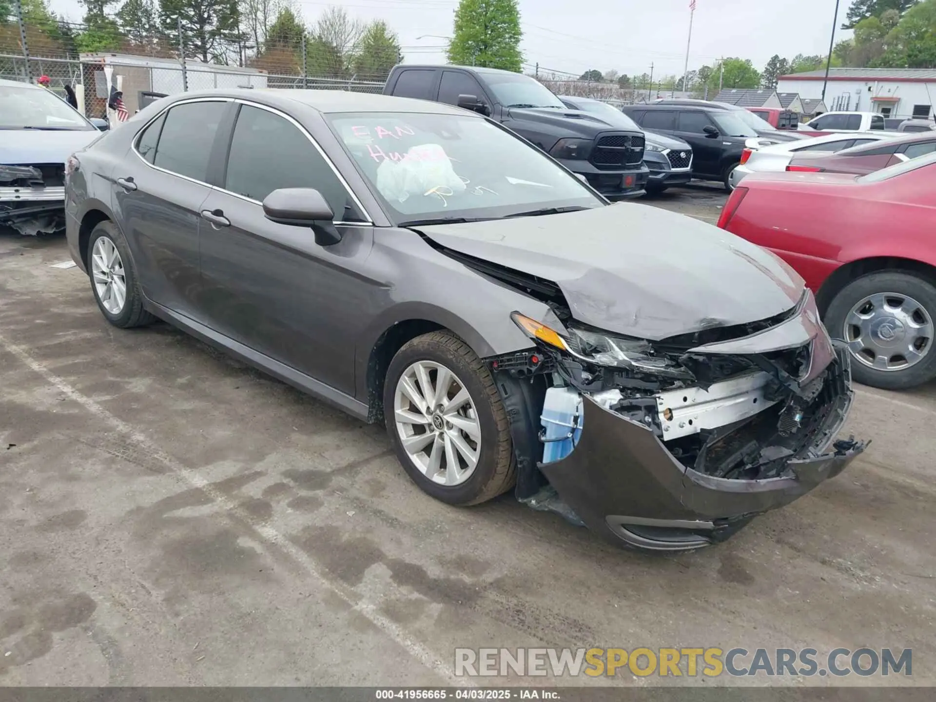 1 Photograph of a damaged car 4T1C11AKXRU859338 TOYOTA CAMRY 2024