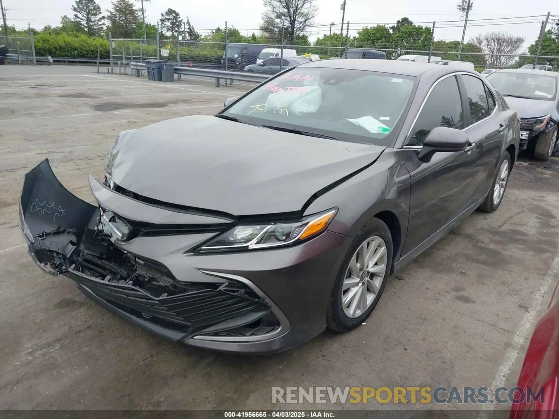 2 Photograph of a damaged car 4T1C11AKXRU859338 TOYOTA CAMRY 2024