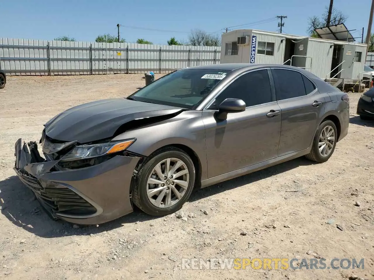 1 Photograph of a damaged car 4T1C11AKXRU861803 TOYOTA CAMRY 2024