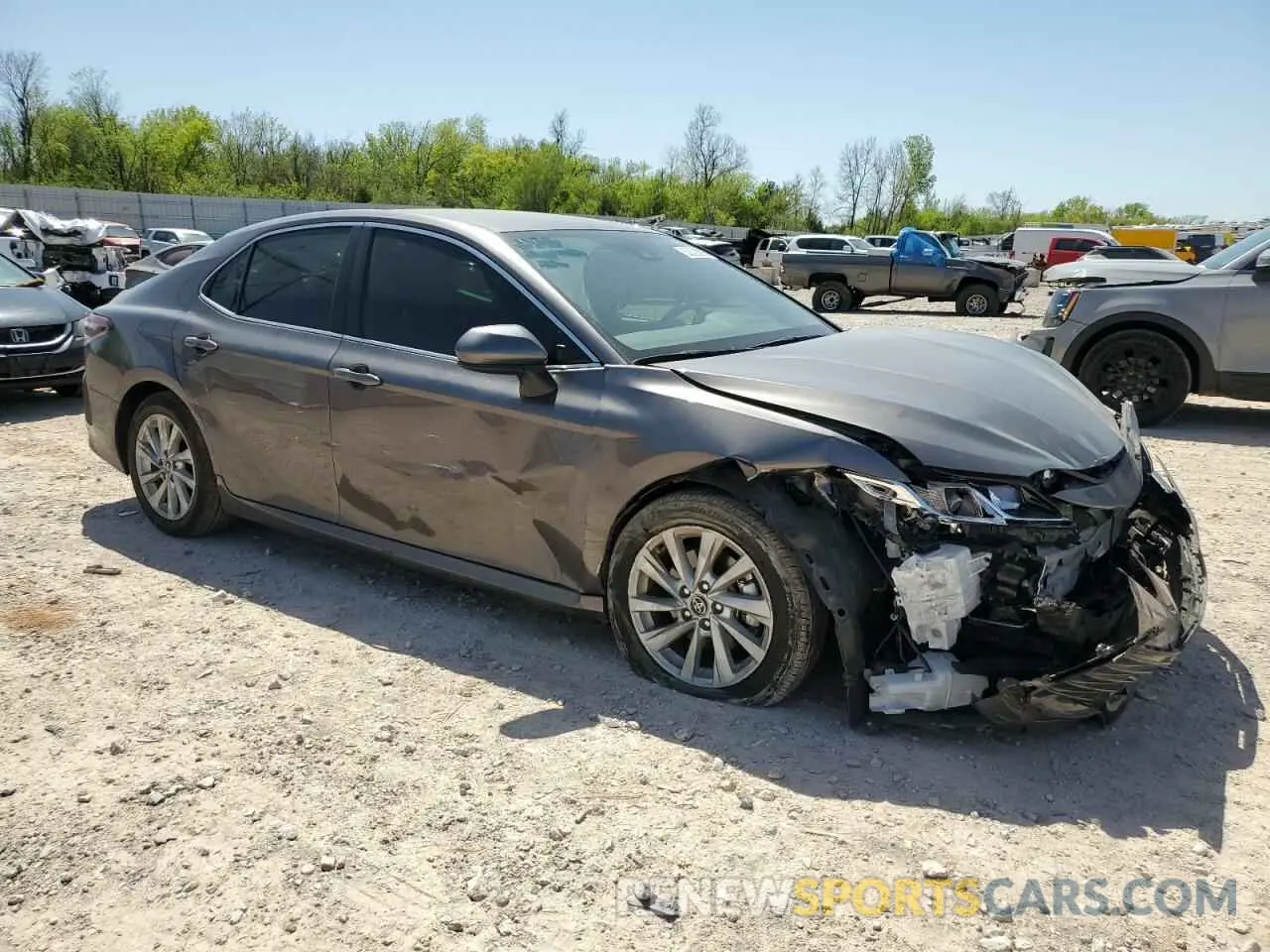 4 Photograph of a damaged car 4T1C11AKXRU861803 TOYOTA CAMRY 2024
