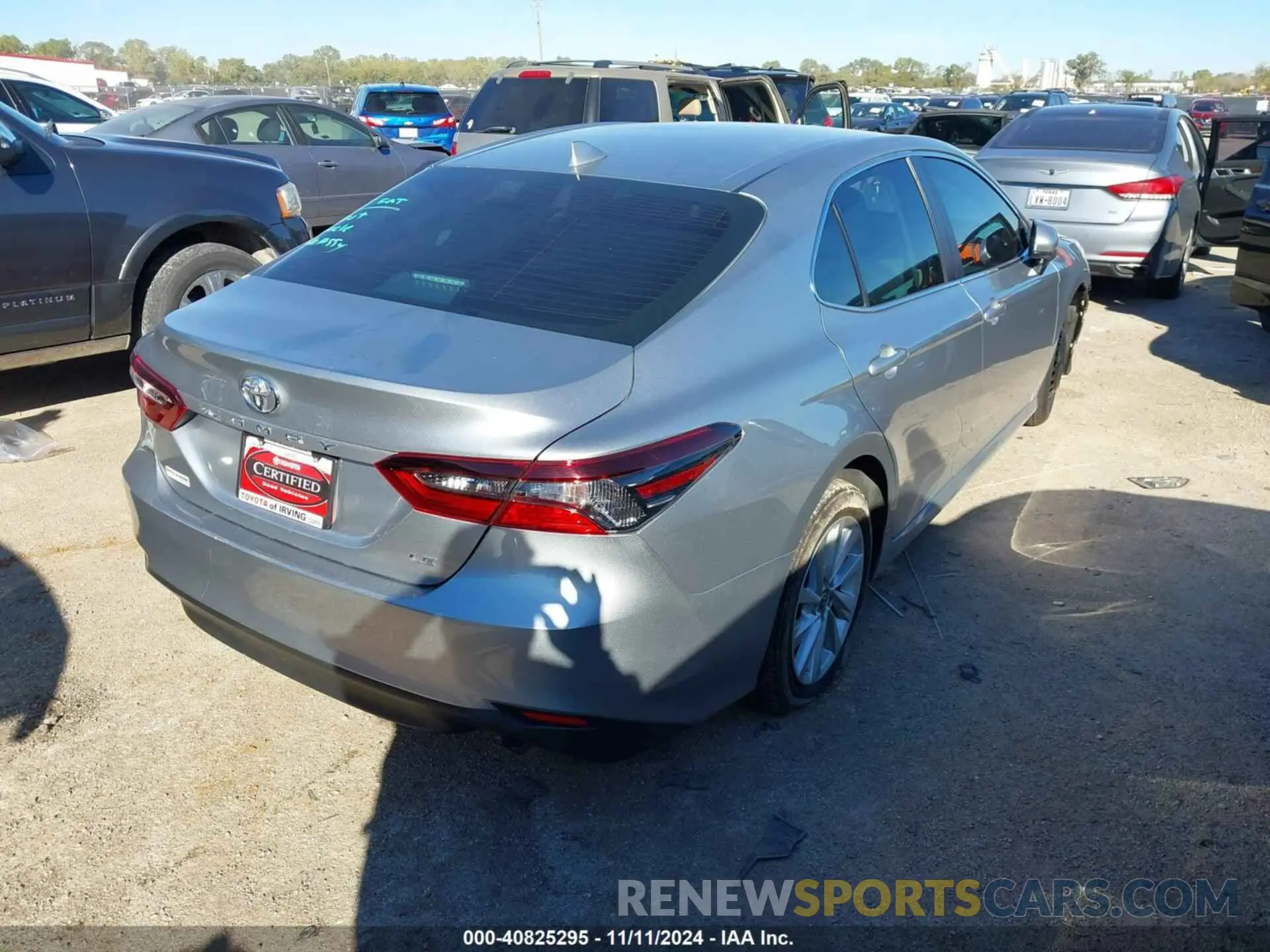 4 Photograph of a damaged car 4T1C11AKXRU872607 TOYOTA CAMRY 2024