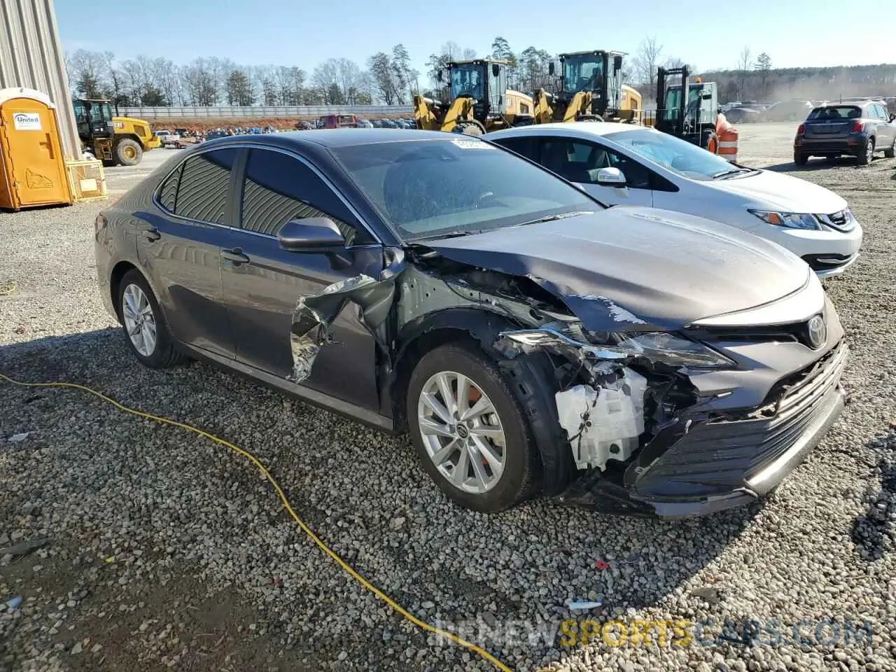 4 Photograph of a damaged car 4T1C11AKXRU907047 TOYOTA CAMRY 2024