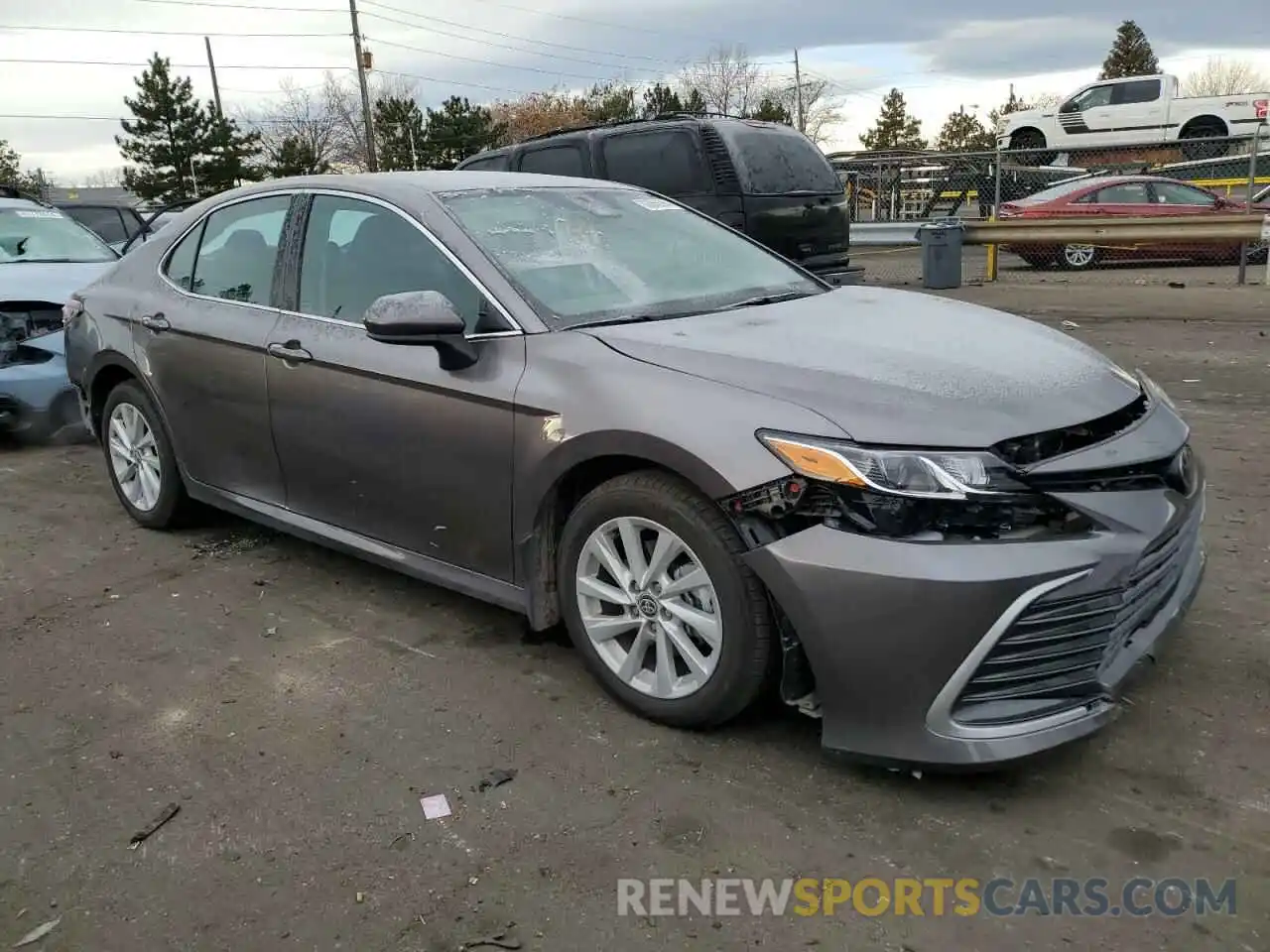 4 Photograph of a damaged car 4T1C11BK0RU130246 TOYOTA CAMRY 2024