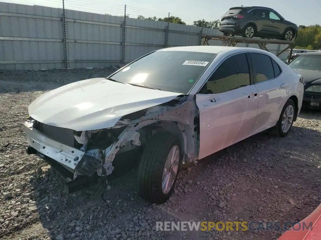 1 Photograph of a damaged car 4T1C11BK2RU125355 TOYOTA CAMRY 2024