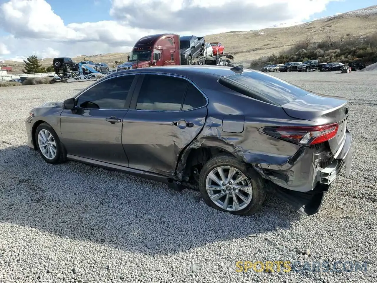 2 Photograph of a damaged car 4T1C11BKXRU125359 TOYOTA CAMRY 2024