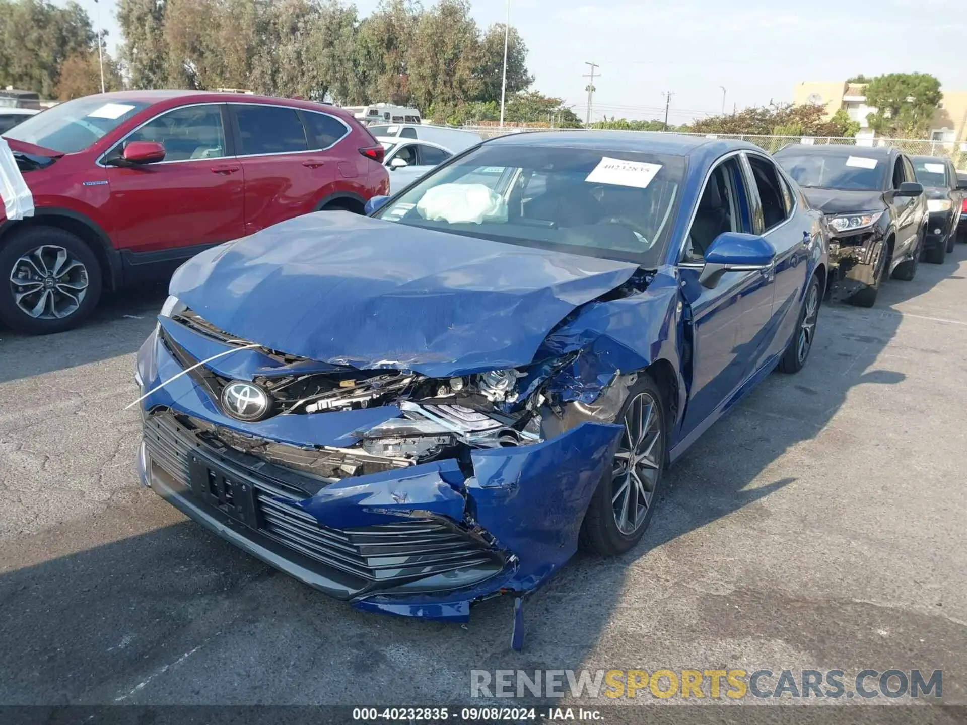 2 Photograph of a damaged car 4T1F11AK3RU261931 TOYOTA CAMRY 2024