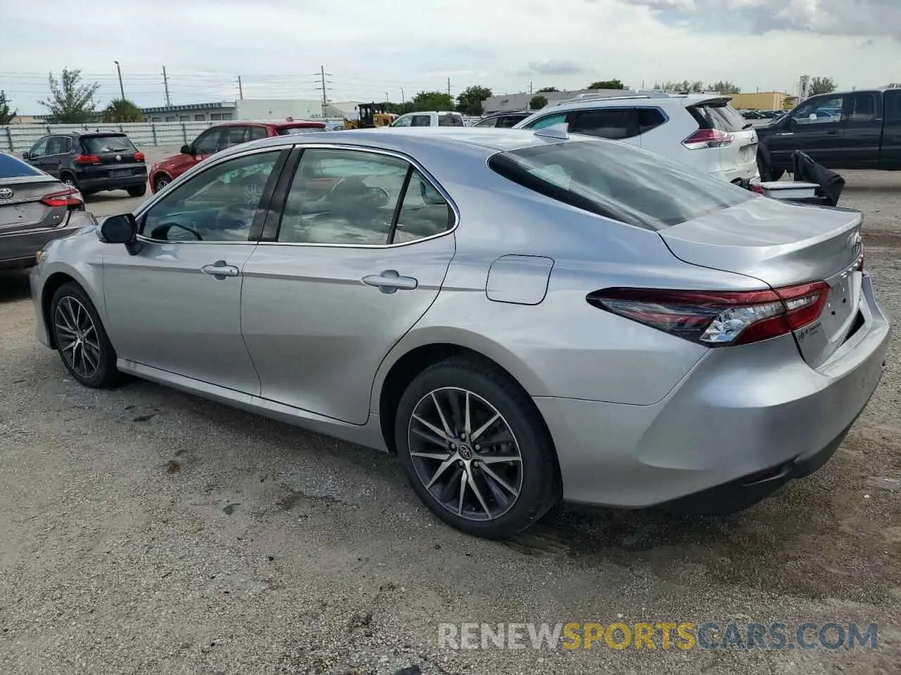2 Photograph of a damaged car 4T1F11AK5RU878456 TOYOTA CAMRY 2024