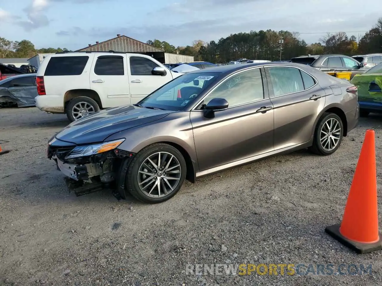 1 Photograph of a damaged car 4T1F11AK9RU224429 TOYOTA CAMRY 2024