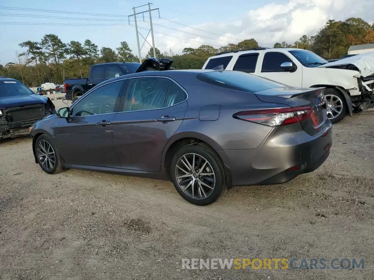 2 Photograph of a damaged car 4T1F11AK9RU224429 TOYOTA CAMRY 2024