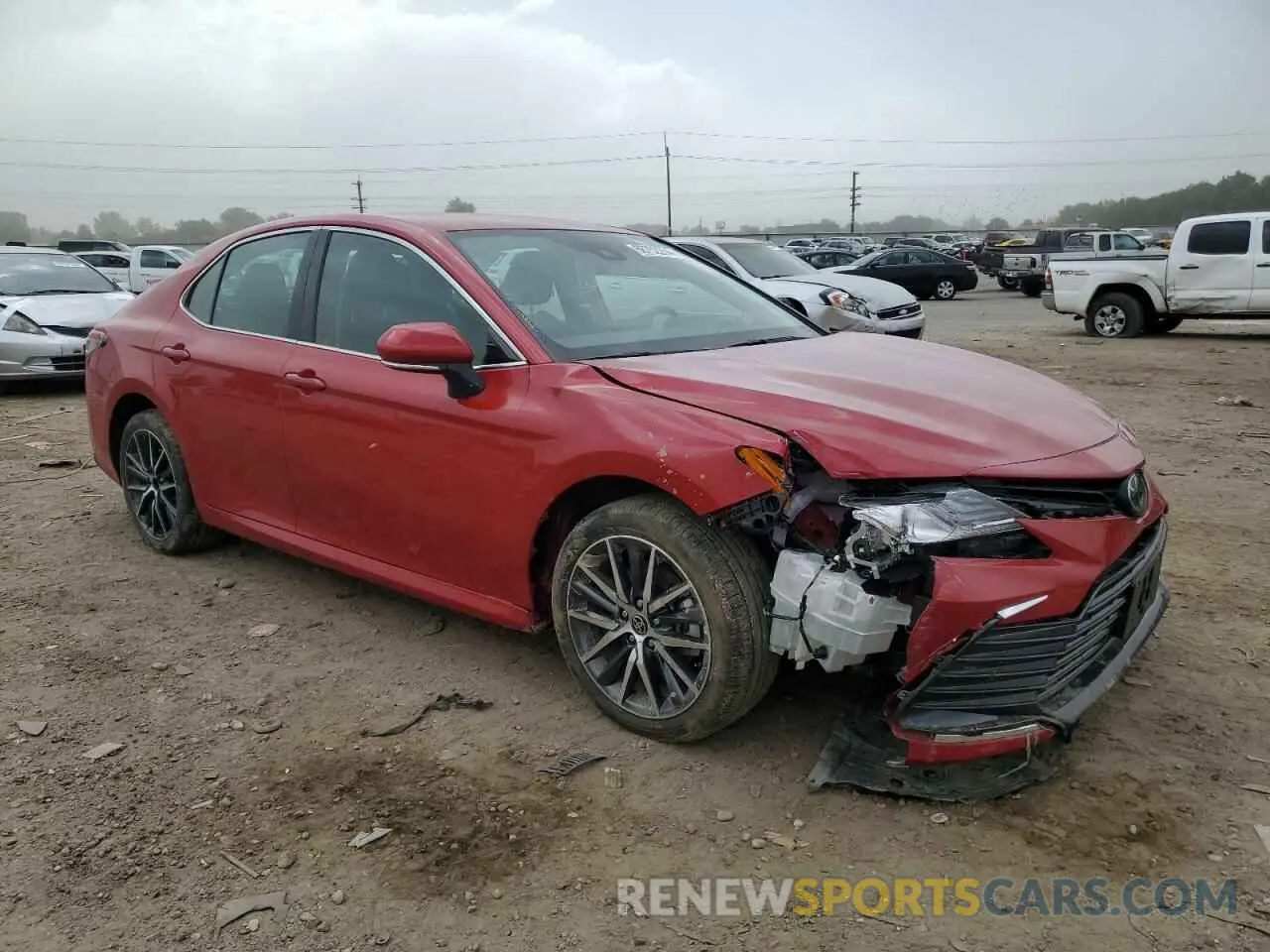 4 Photograph of a damaged car 4T1F11BK2RU113820 TOYOTA CAMRY 2024