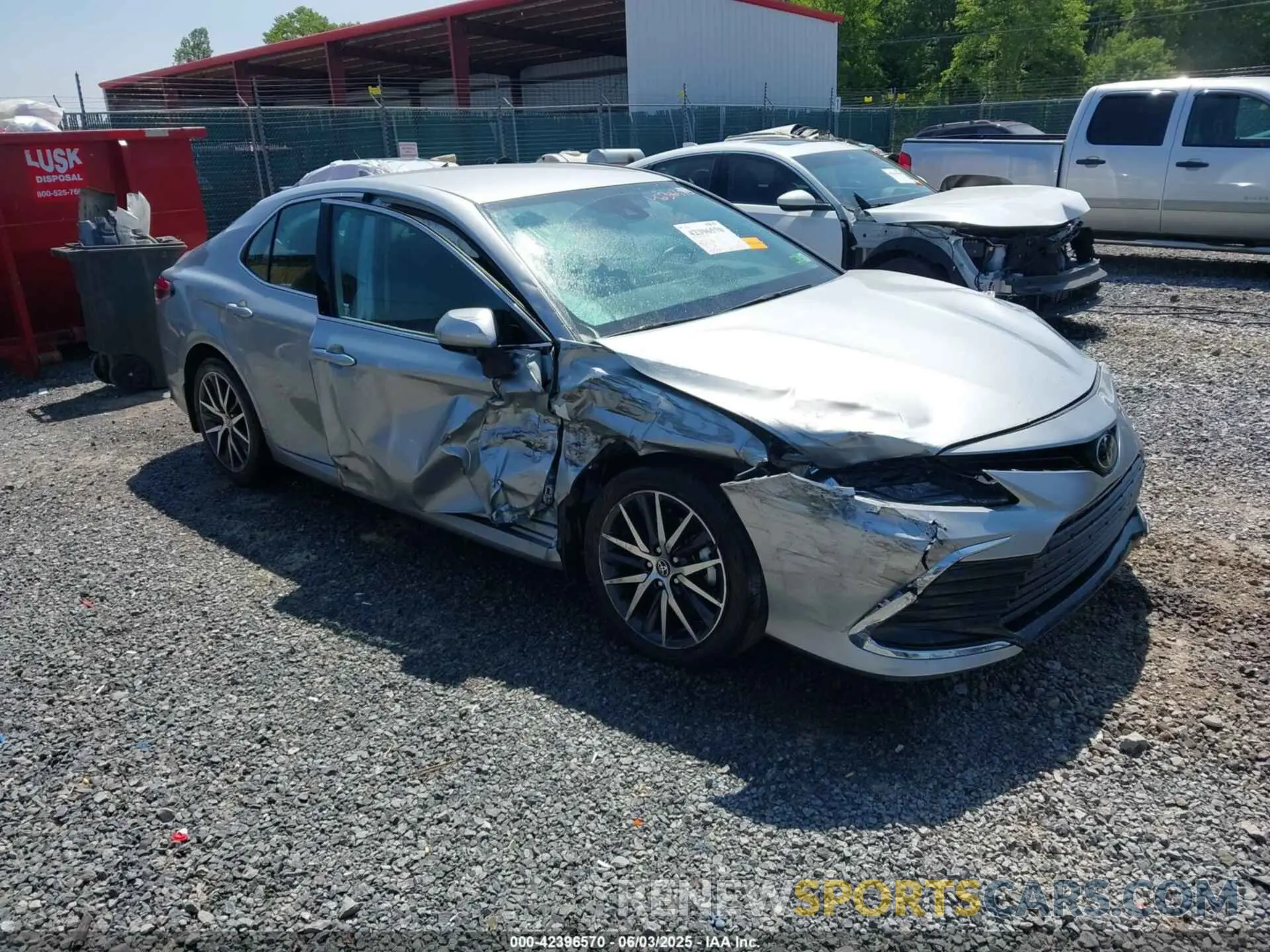 1 Photograph of a damaged car 4T1F11BK8RU127477 TOYOTA CAMRY 2024