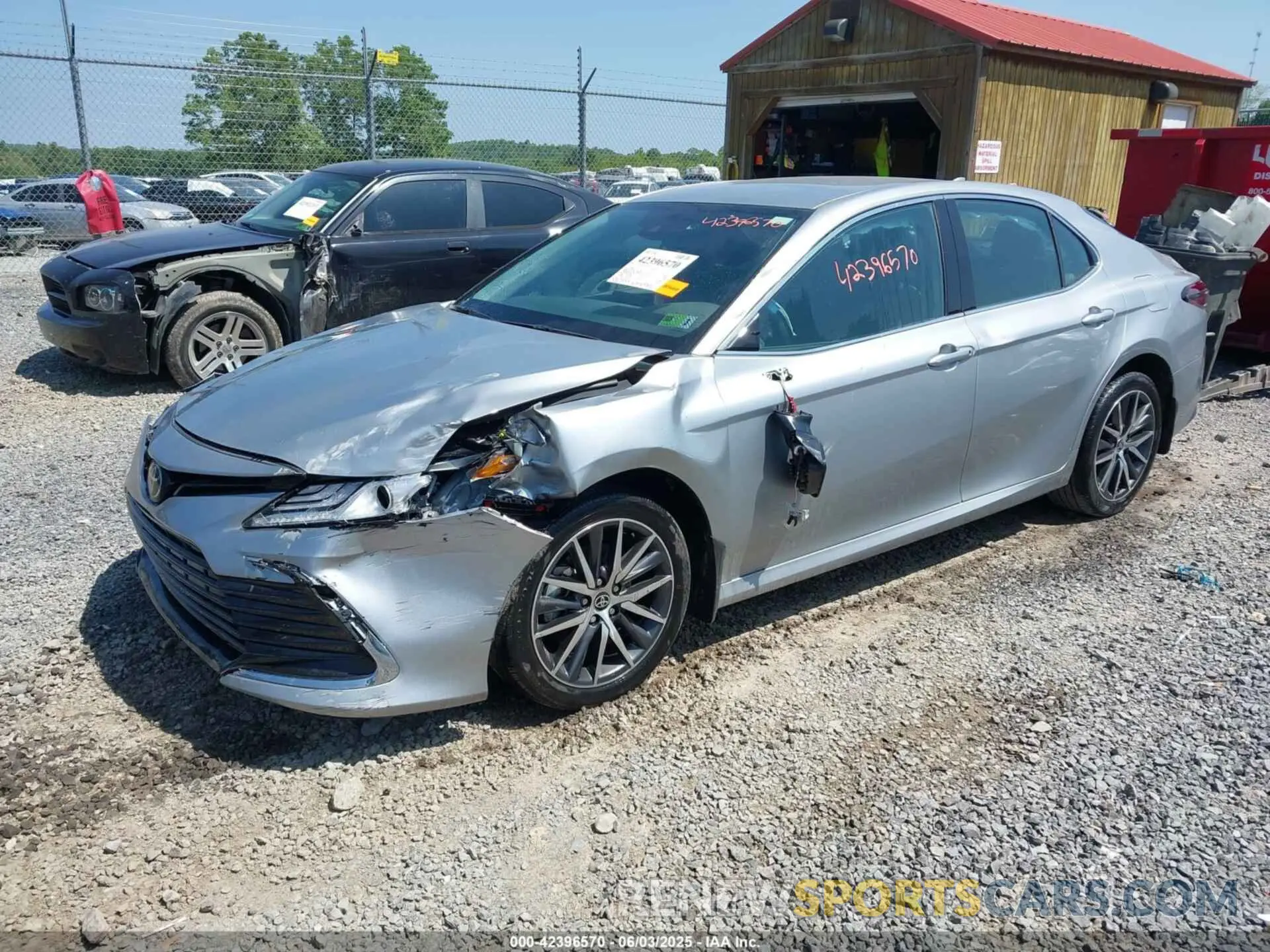 2 Photograph of a damaged car 4T1F11BK8RU127477 TOYOTA CAMRY 2024