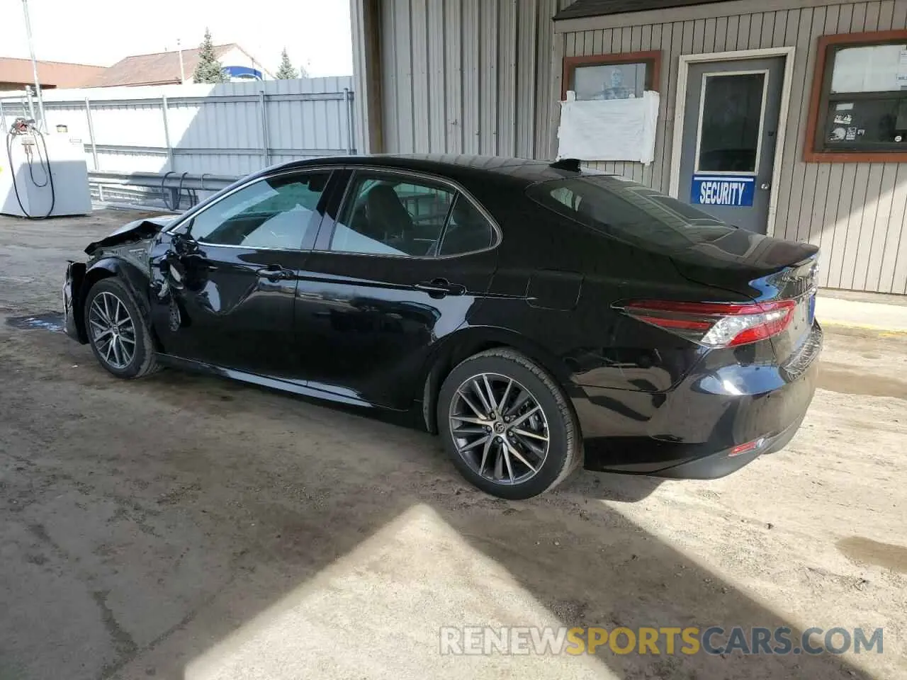2 Photograph of a damaged car 4T1F11BK9RU117833 TOYOTA CAMRY 2024