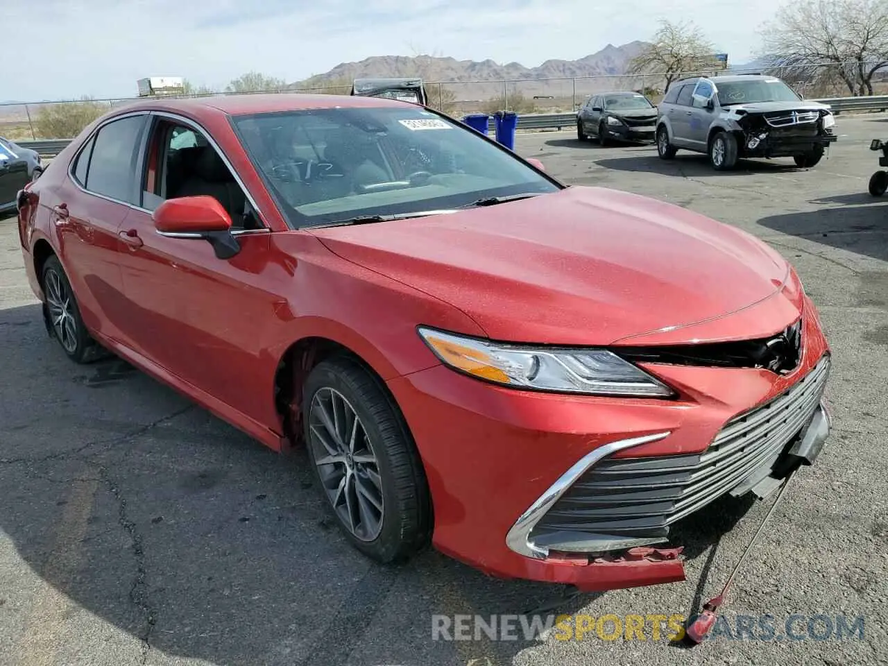 4 Photograph of a damaged car 4T1F31AK1RU061060 TOYOTA CAMRY 2024